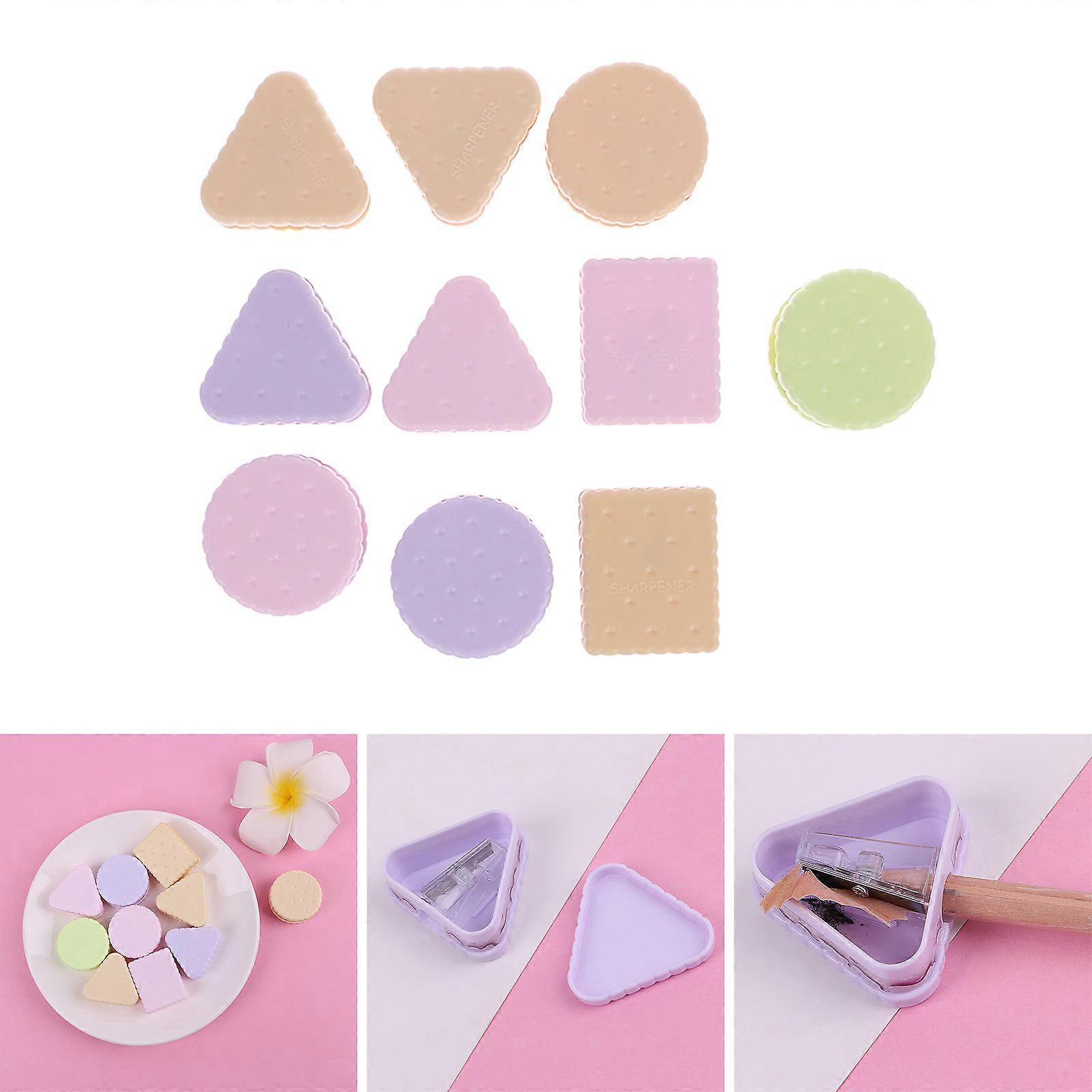 1PC Cute Cookie Schoolboy Pencil Sharpener for Creative School Supplies Statione