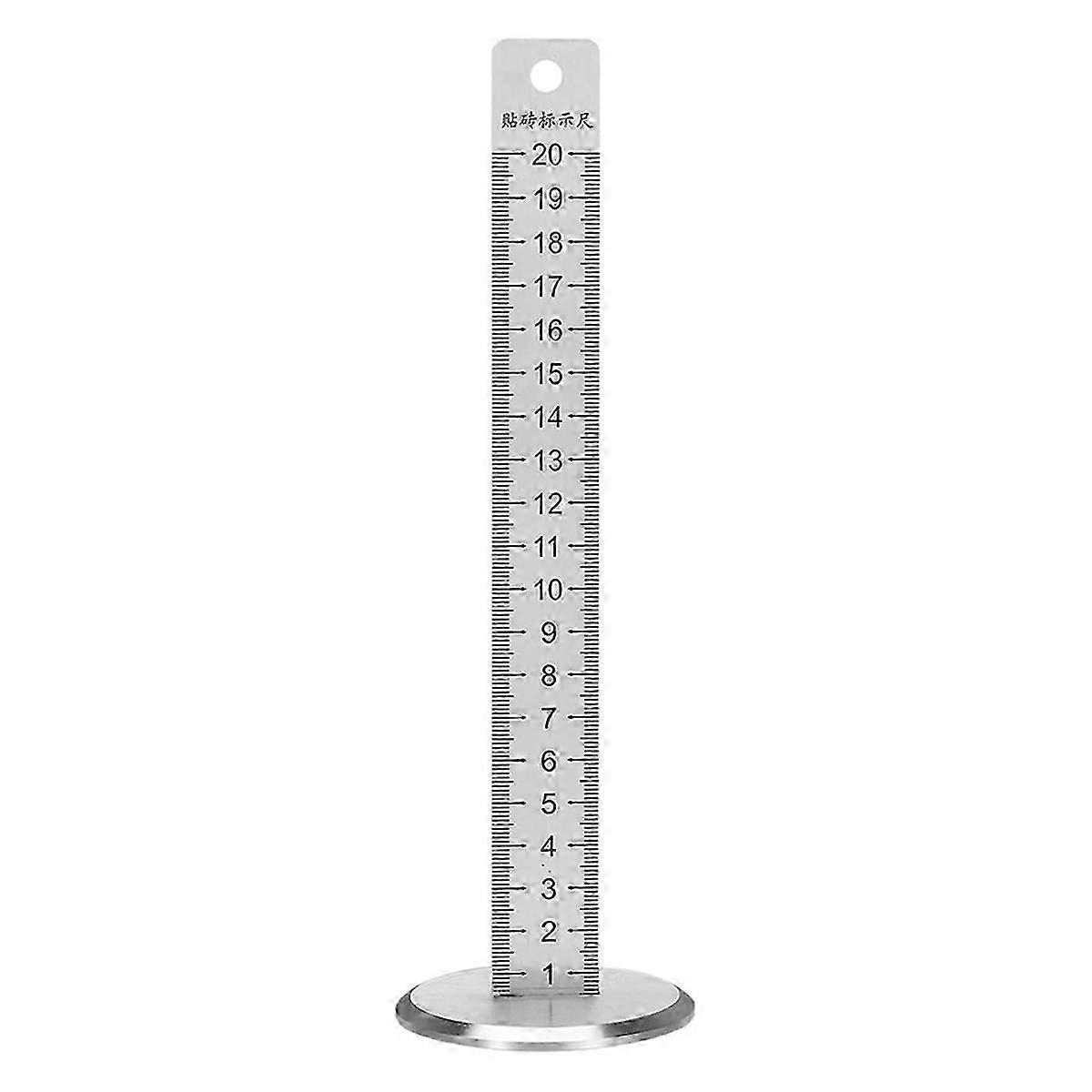 Equal Height Ruler Positioning Horizontal Ruler Metal Ceramic Tile Tool Lay Floor Tile Tool for Bricklayer