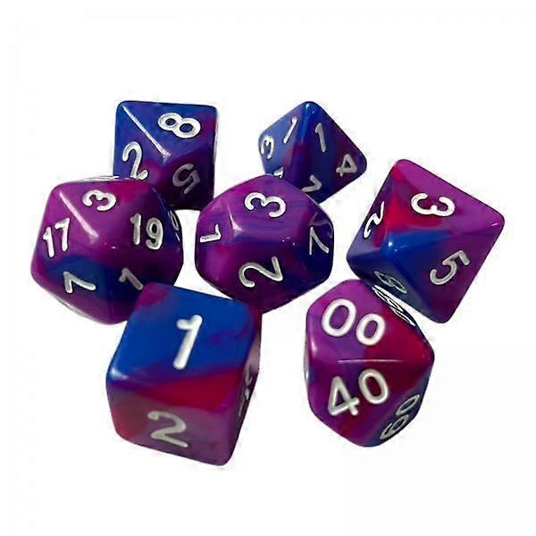 2x7x RPG Dice Set Polyhedron Game Dice for Party Supplies Family Gathering Bar