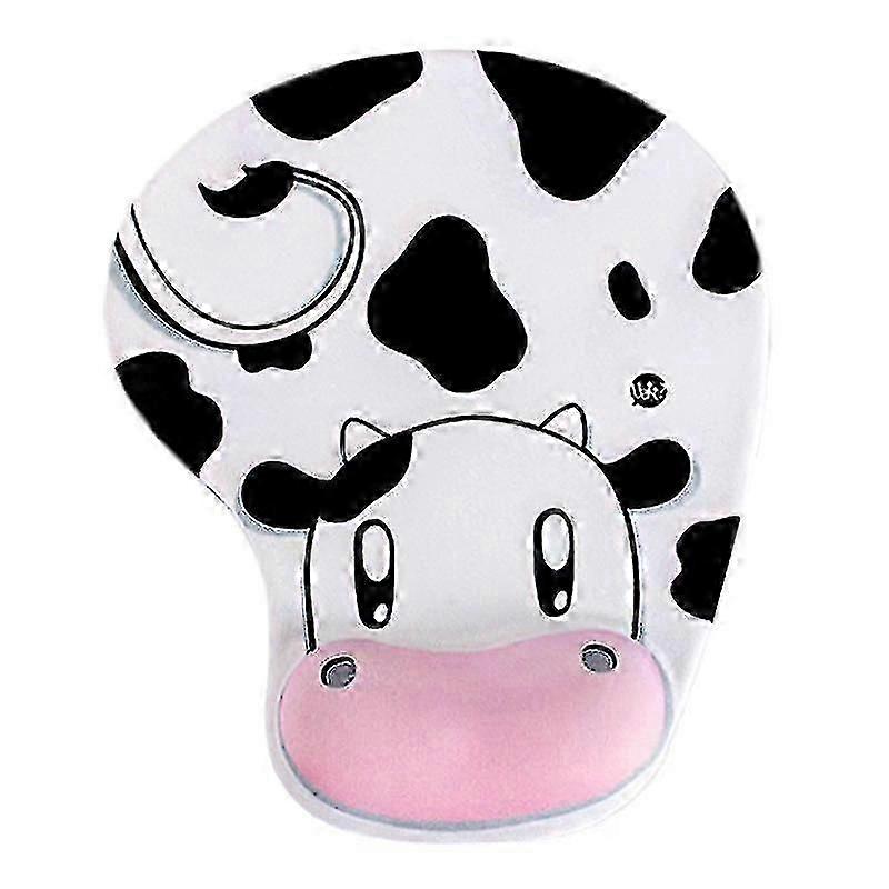 Mouse Pad Non-slip Memory Foam Comfort Wrist Support Mouse Silicone Wrist Mouse Pad Large Oval Pad Non-slip Mouse Pad Office