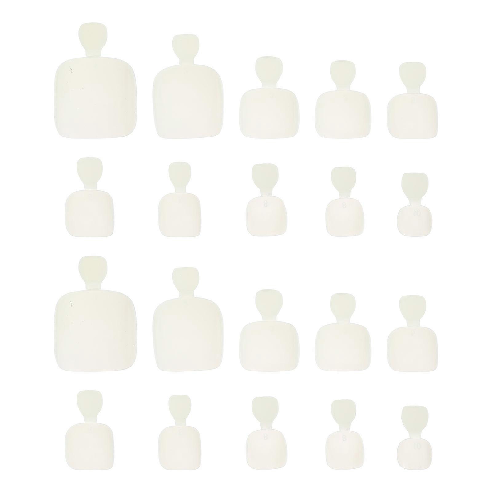 Multifunctional Toenail Tips, Reliable ABS Material, Ideal for Parties