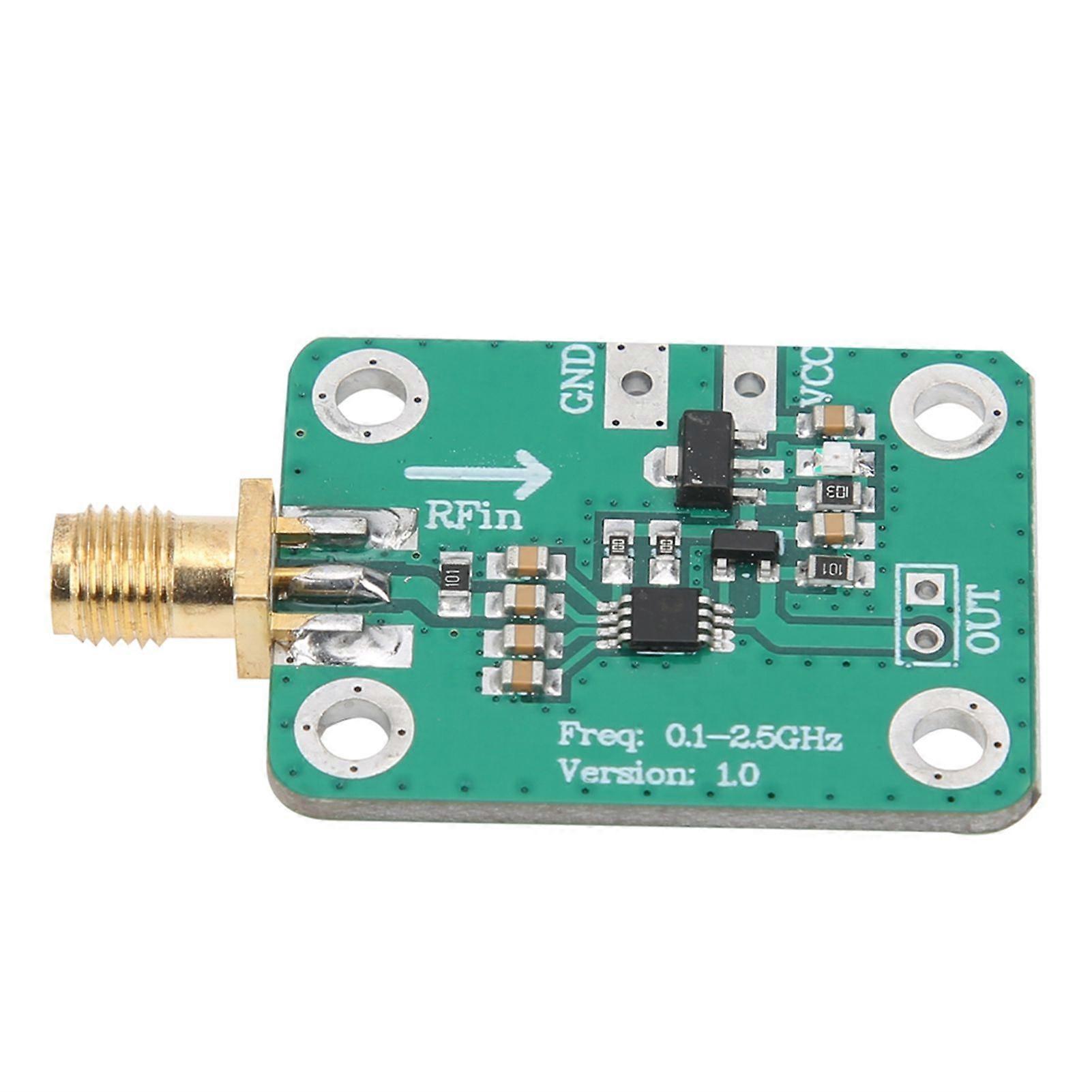 Hoge kwaliteit RF vermogensmeter logaritmische detector stroomdetectie (0,1--2,5 GHz)