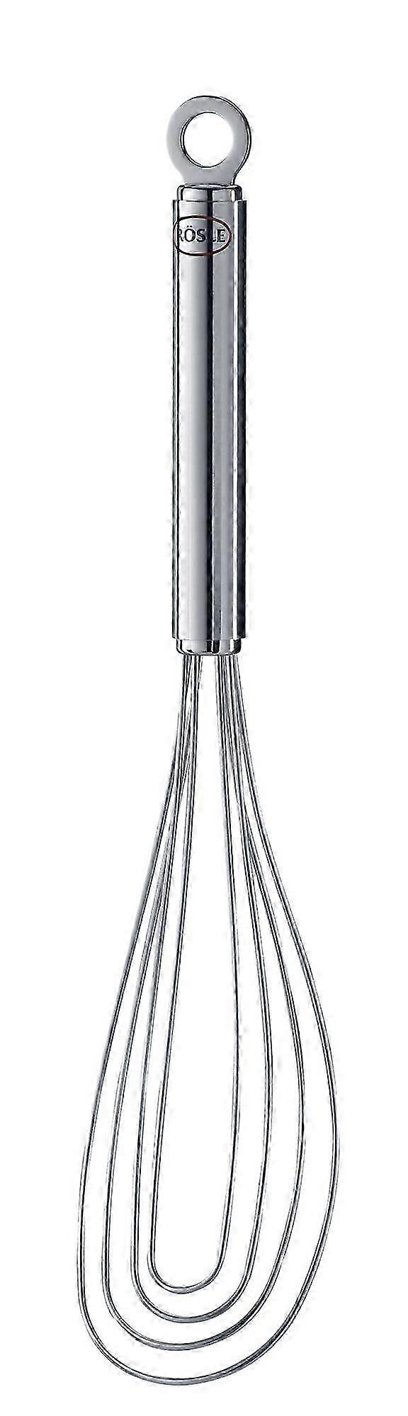 Fouet plat en acier inoxydable de 8,7 pouces