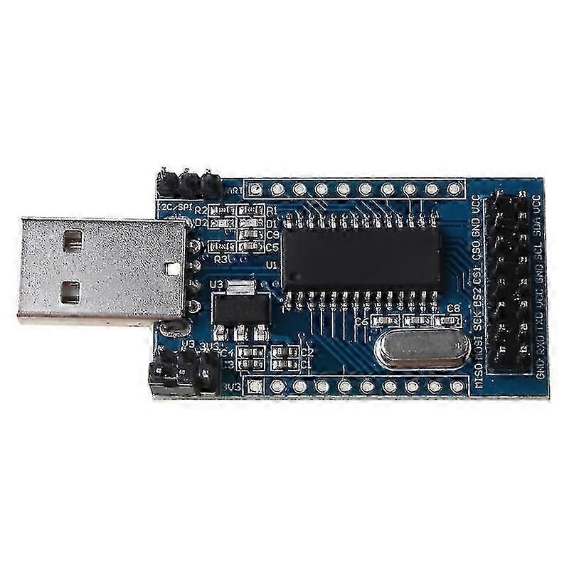 Ch341a Programmer Usb To Uart Iic Spi I2c Converter Parallel Port Converter Onboard Working Indicator Board Module Parallel Port Converter
