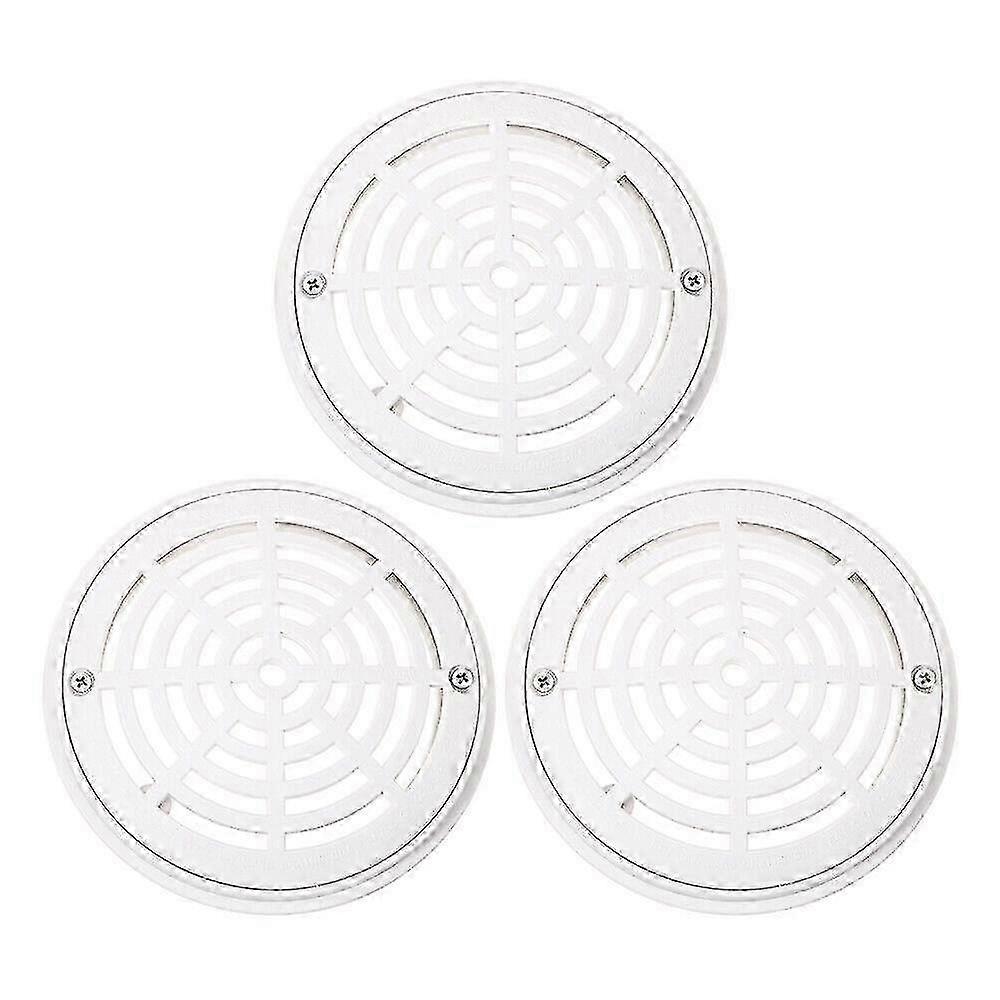 Pool Floor Drain Cover, Main Drain Outlet, 3pcs