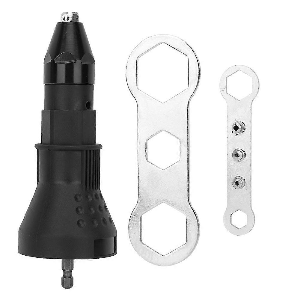 2025 Latest Model  Rivet Drill Attachment Adapter Riveting Nut Gun Cordless