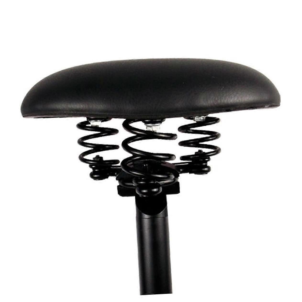 Noseless bicycle saddle with shock absorption Comfortable for men Highly elastic padding for longer rides for mountain bikes and road bikes