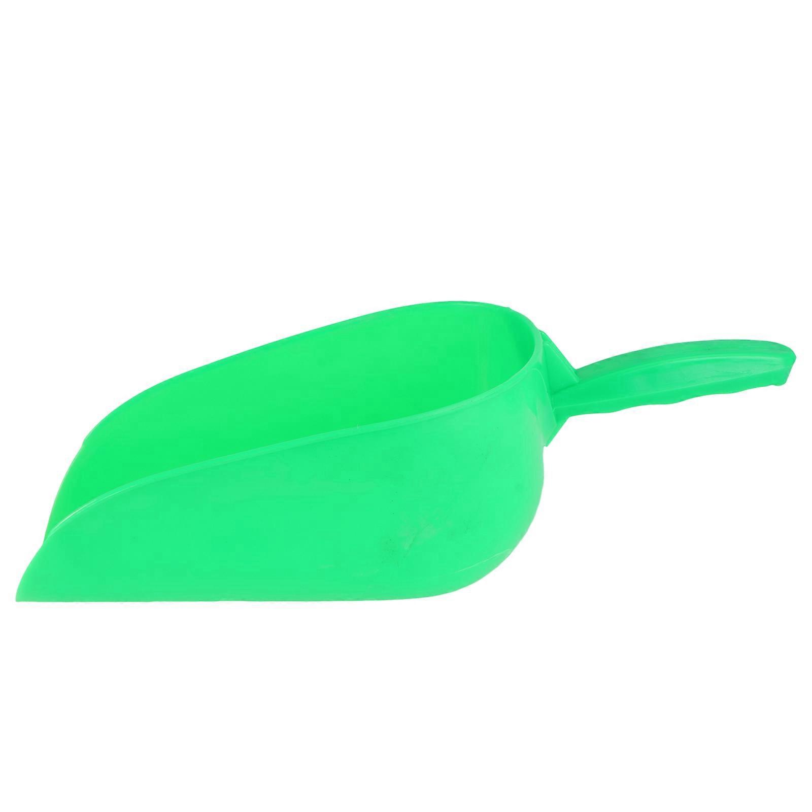 Green Plastic Ice Cube Scoop for Home Use with Durable Design and Easy Cleaning 2pcs