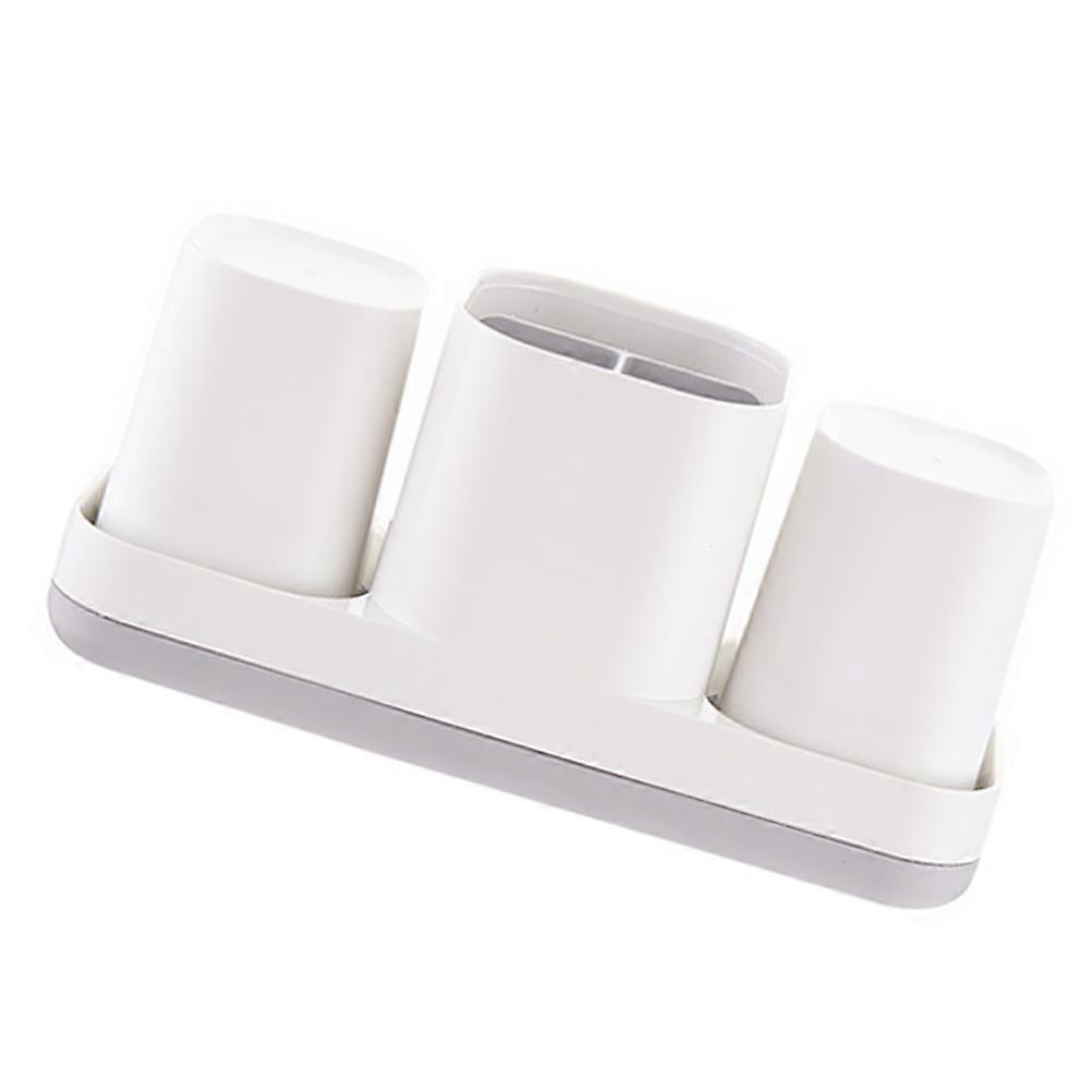 Toothbrush Holder Simple Toothbrush Rack for Storage Use 1Pcs White