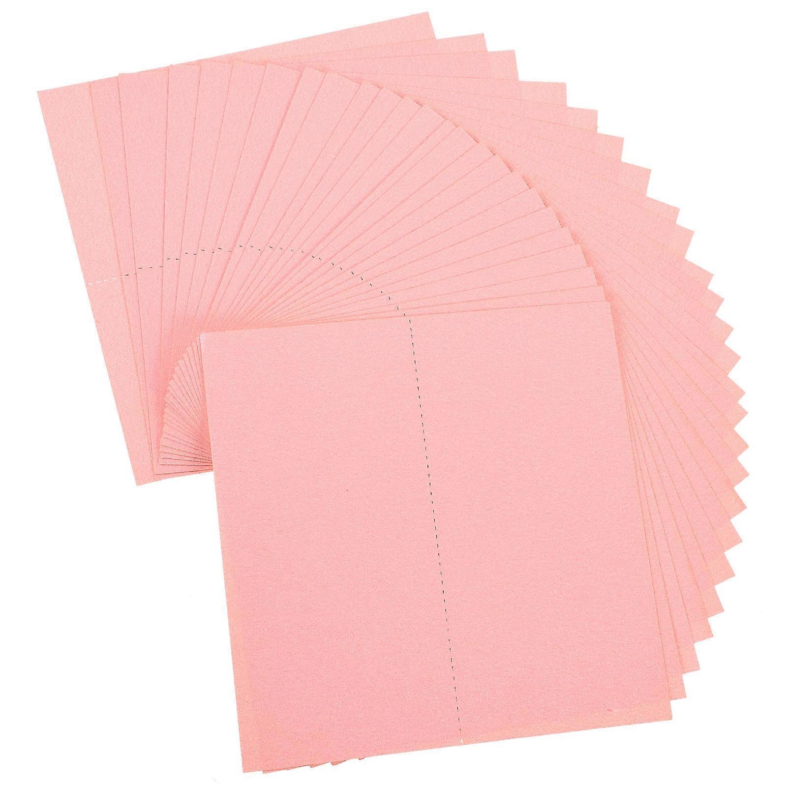 Wedding Place Cards Folded Shape Pearlescent Paper Guest Guidance European Style For Weddings 10.1X5.5X4.8CM Stable Standing 25Pcs