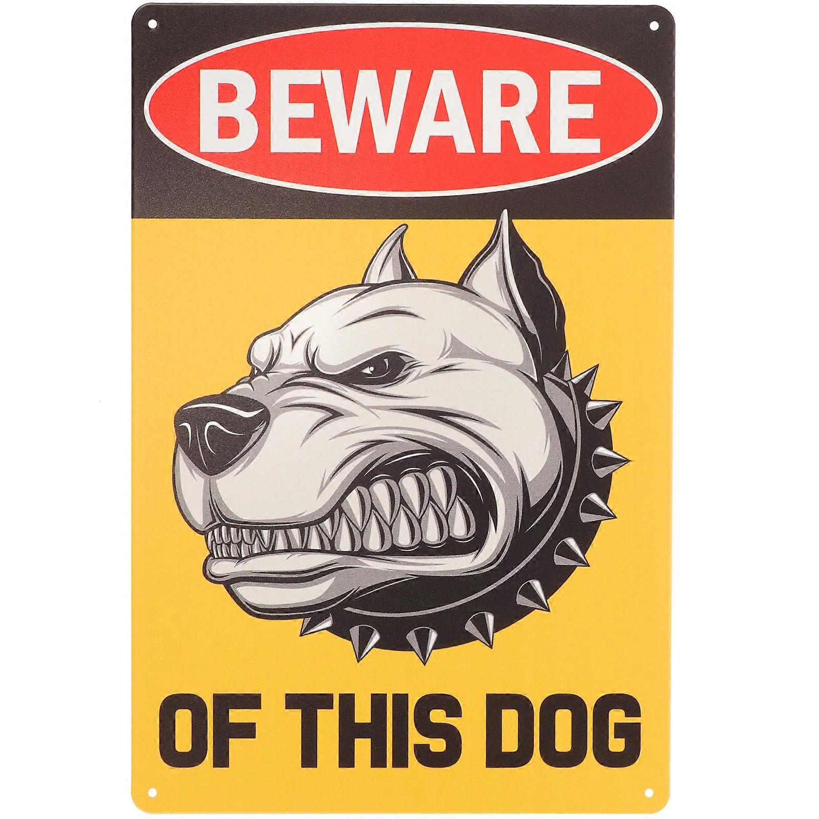 Private Property Indication Sign Retro Iron Outdoor Signs For 30.00X20.00X1.00CM 1Pack