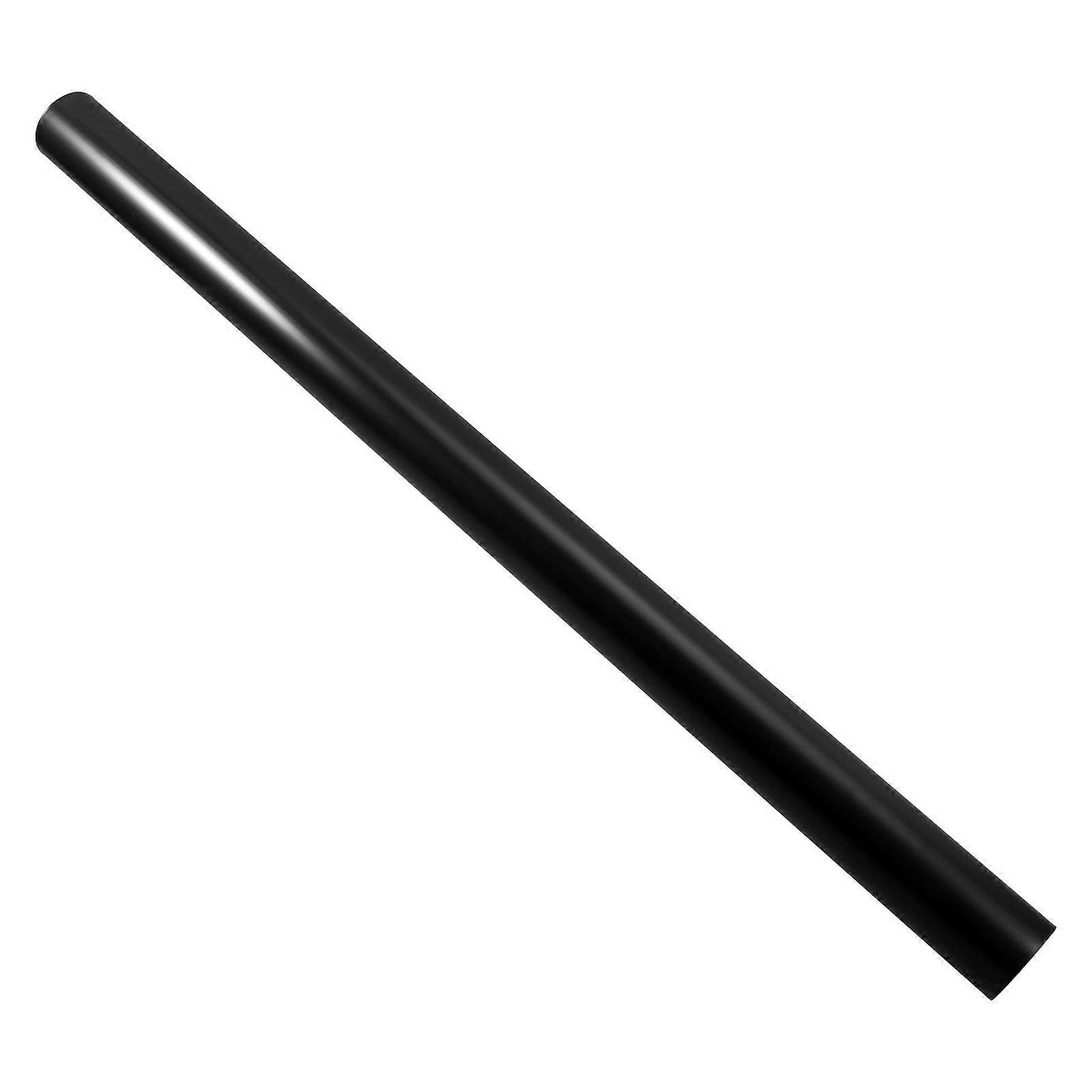 Plastic Pipe Rigid Tubing for Aquariums Indoor Aquarium Water Drainage Round Shape Dark Grey 50cm x 3.2cm x 2.8cm 1Pcs