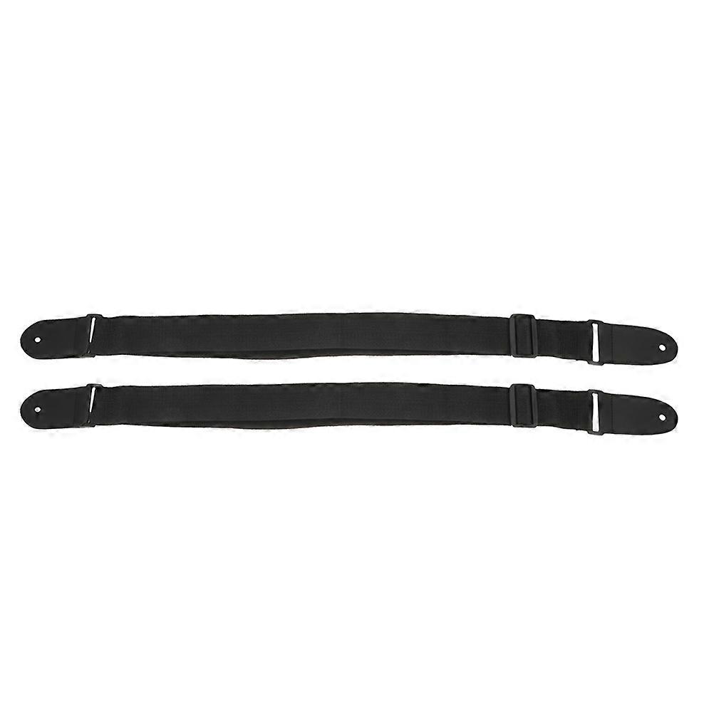 Thickened Durable Guitar Strap Set Decorative Folk & Acoustic Shoulder Belt for Electric & Folk Guitars, 2pcs Comfortable Support for Performers