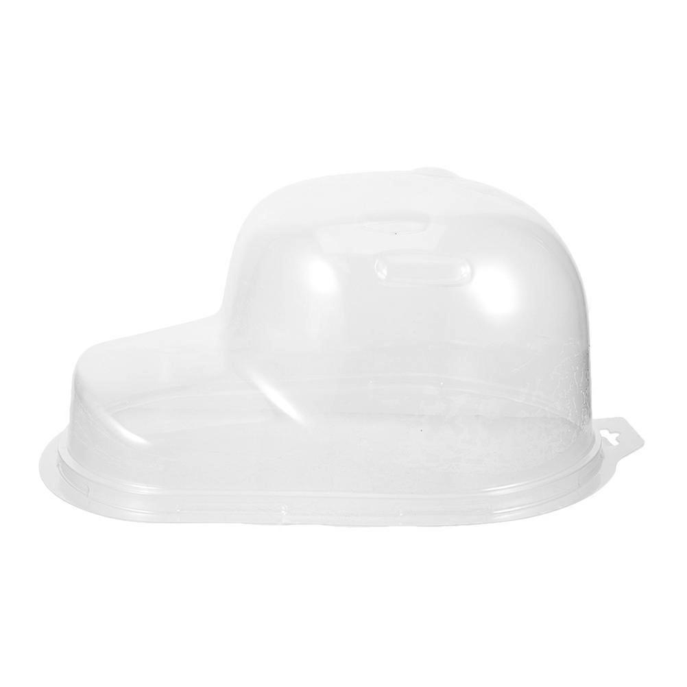 Portable Clear Hat Storage Box for Baseball Caps – Travel & Home Organizer Case with Curved Brim Support, Multipurpose Display Stand & Cap Protector