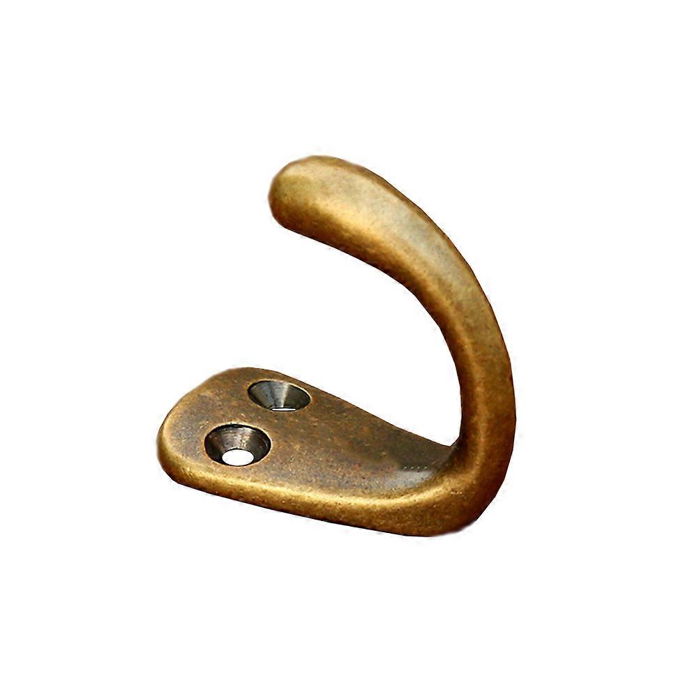 Closet Hooks Delicate Copper Wall Hangers for Homeowners Organizers Coffee 3.5x2x2cm Hanging Handbags 1Pack