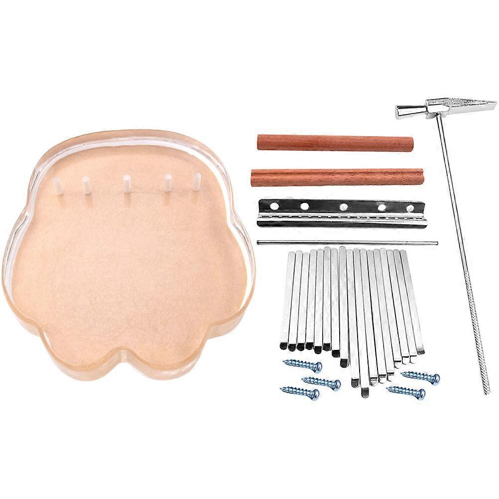 طقم بيانو إصبع كاليمبا DIY بتصميم مريح للمبتدئين - أداة تعليمية موسيقية ممتعة للعب العائلي
