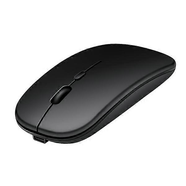 Bluetooth mouse, wireless rechargeable mouse, Bluetooth wireless mouse for laptop/PC/Mac/iPad pro/computer (black)