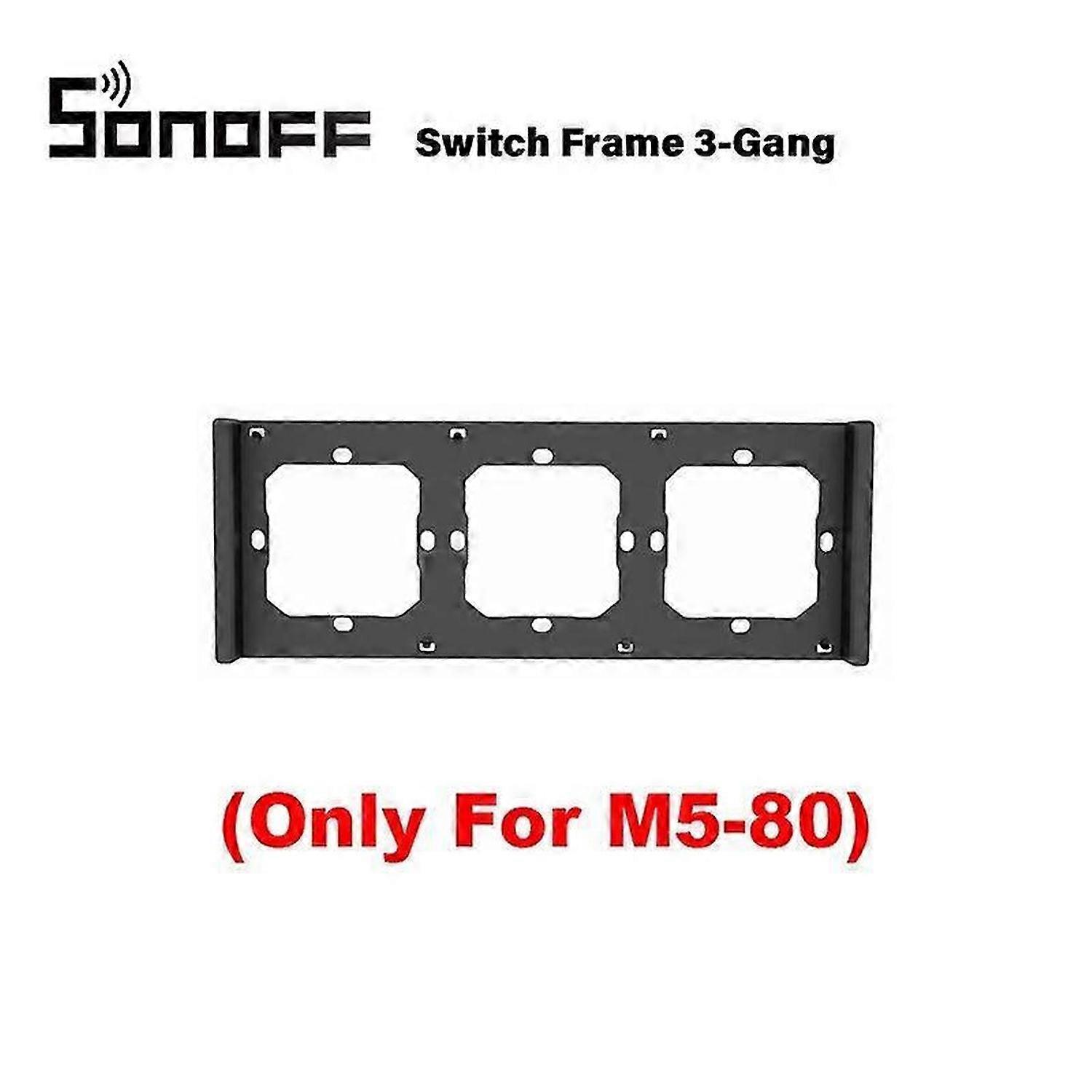 SONOFF M5 SwitchMan WiFi Smart Switch 80/86 Type 1/2/3 Gang EU Wall Switch
