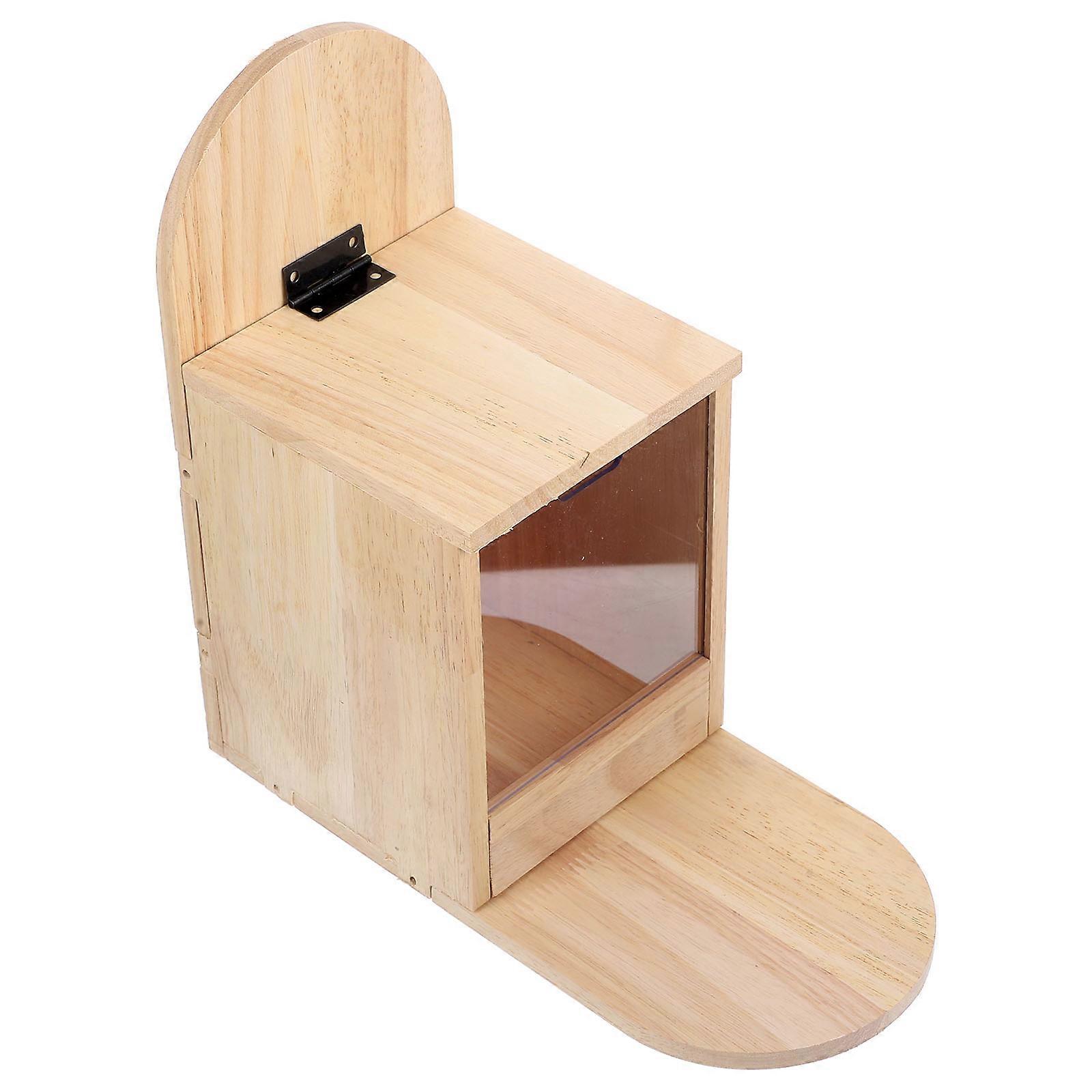 Outdoor Squirrel Feeder Table for Pets Attracting Squirrels and Birds Weather Resistant 24.5x12.5x27.7cm 1Pcs