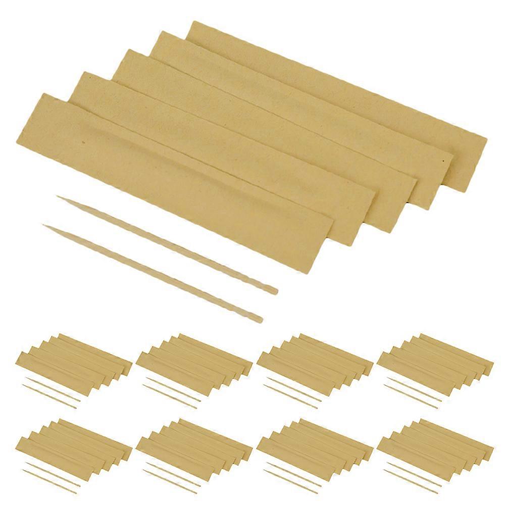 Toothpicks For Appetizer Bamboo Single-Point General Users Parties 3.3X0.6X0.1in 500 Packs