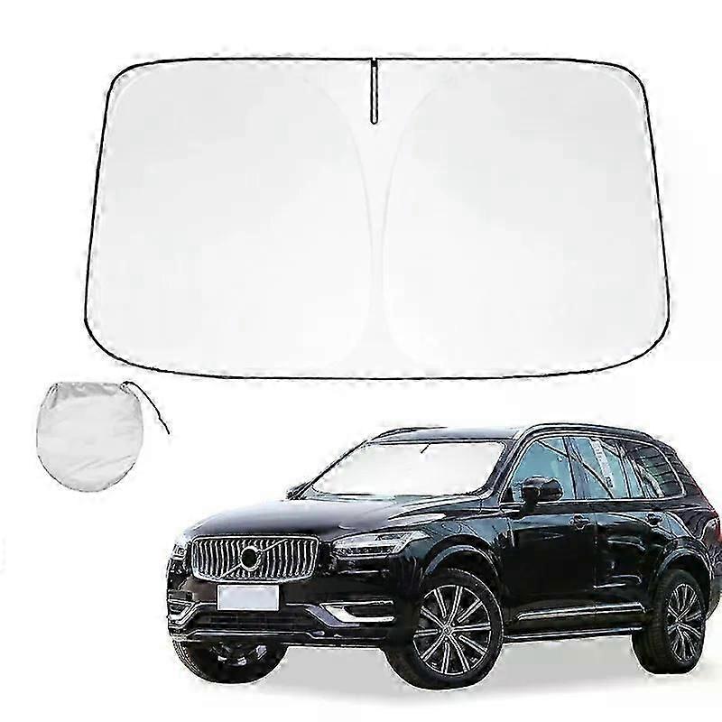 Windshield Sun Shade for Volvo XC90 Accessories Sunshade Window Sun Visor Protector Foldable Blocks UV Rays Keep Your Car Cooler