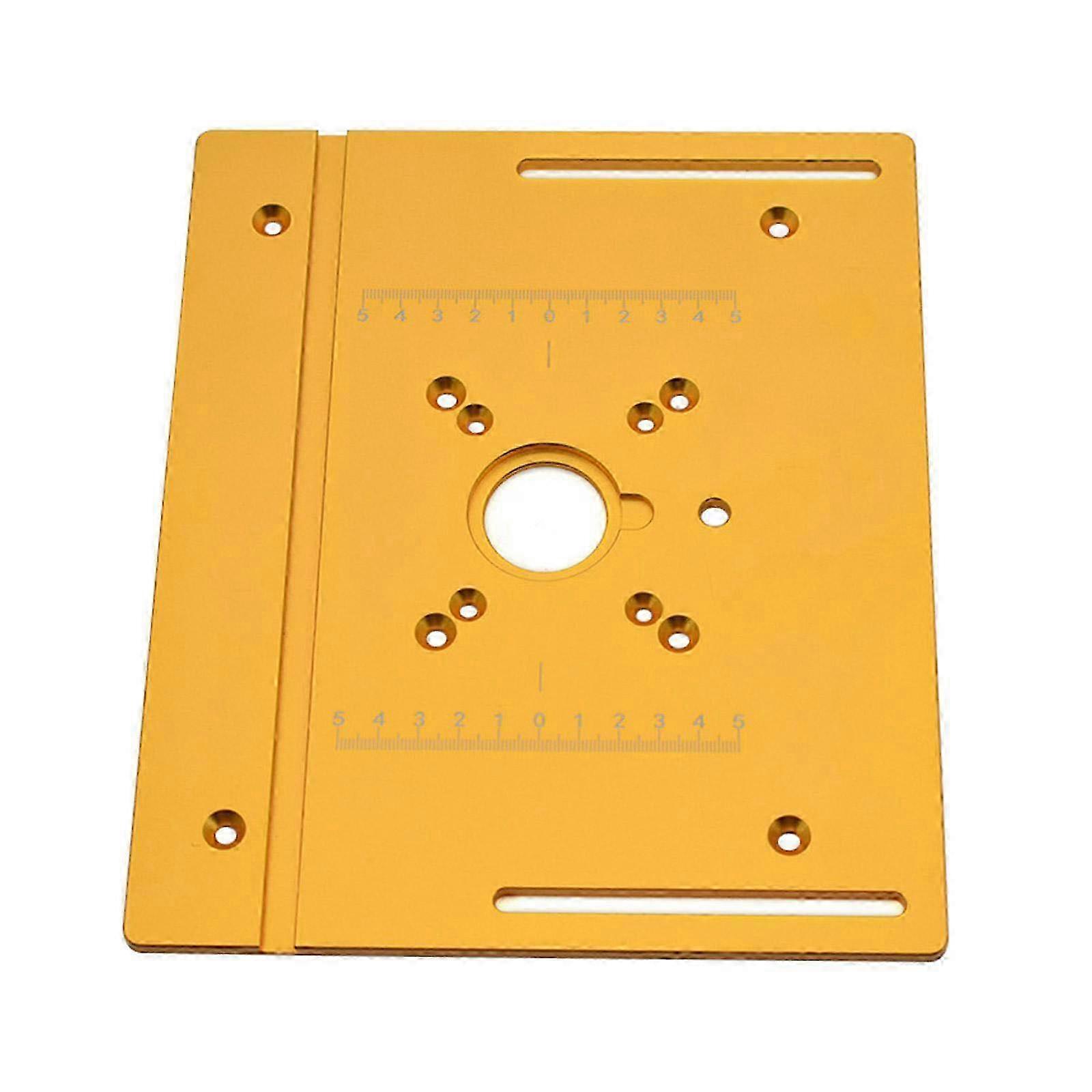 Aluminium Router Table Insert Plate for Electric Wood Milling