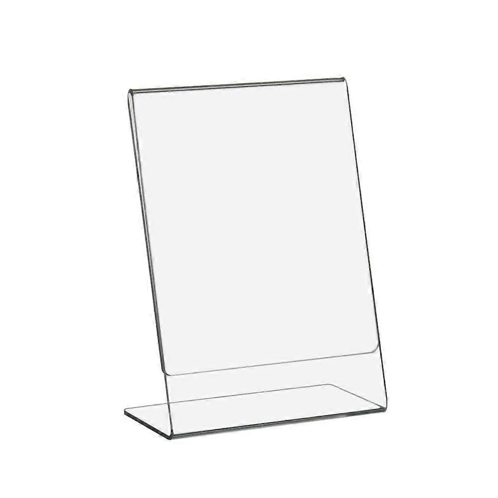 DIN A6 LPutUp Hinge/Promotional Risk The Bowl from Acrylic Glass In Portrait Orientation/Post Card Style