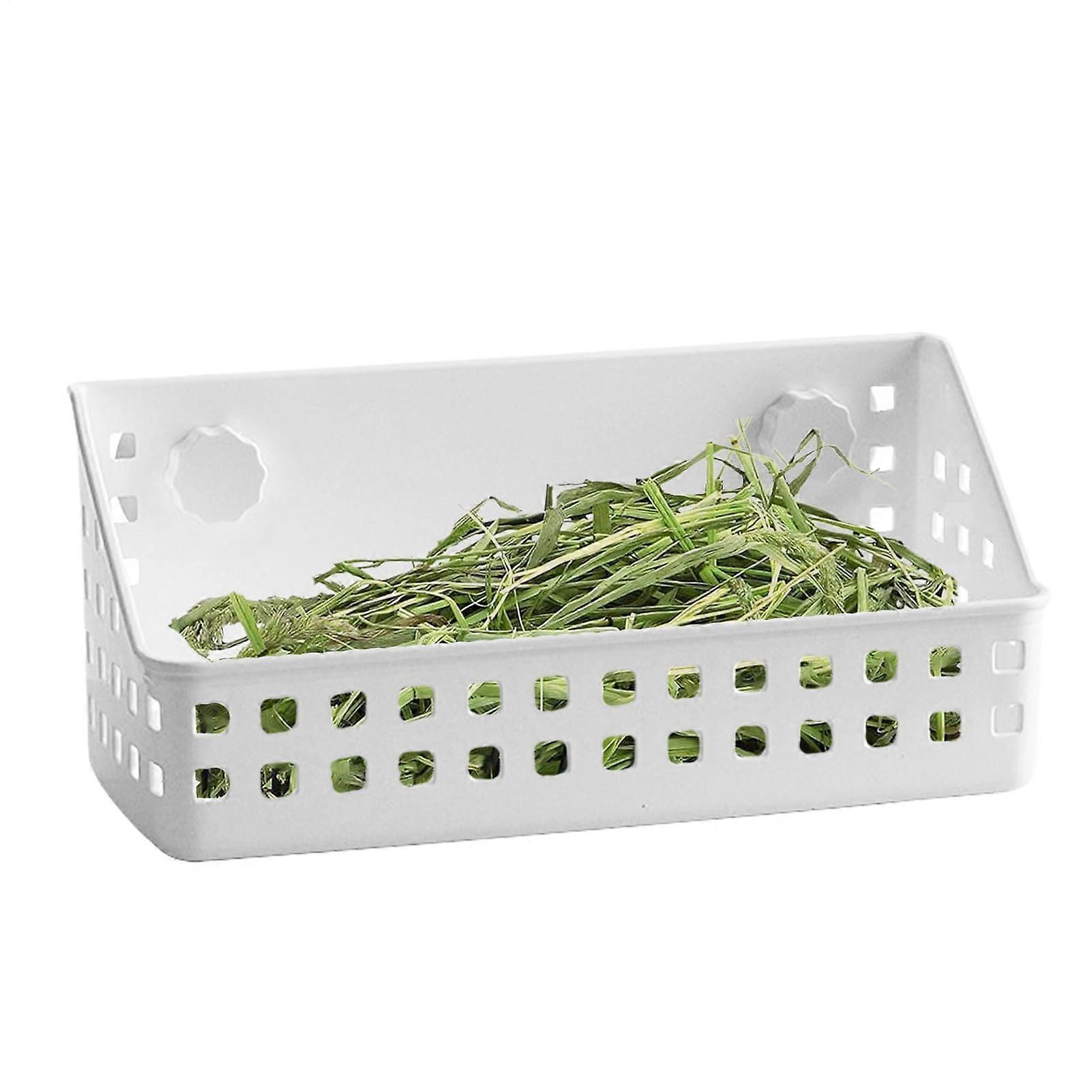 Chinchilla Hay Feeder, Hay Rack  Grass Storage Basket Pet Supplies Cage Accessories for Rabbits, Chinchillas, Hamsters, Ferrets Indoor Outdoor Large