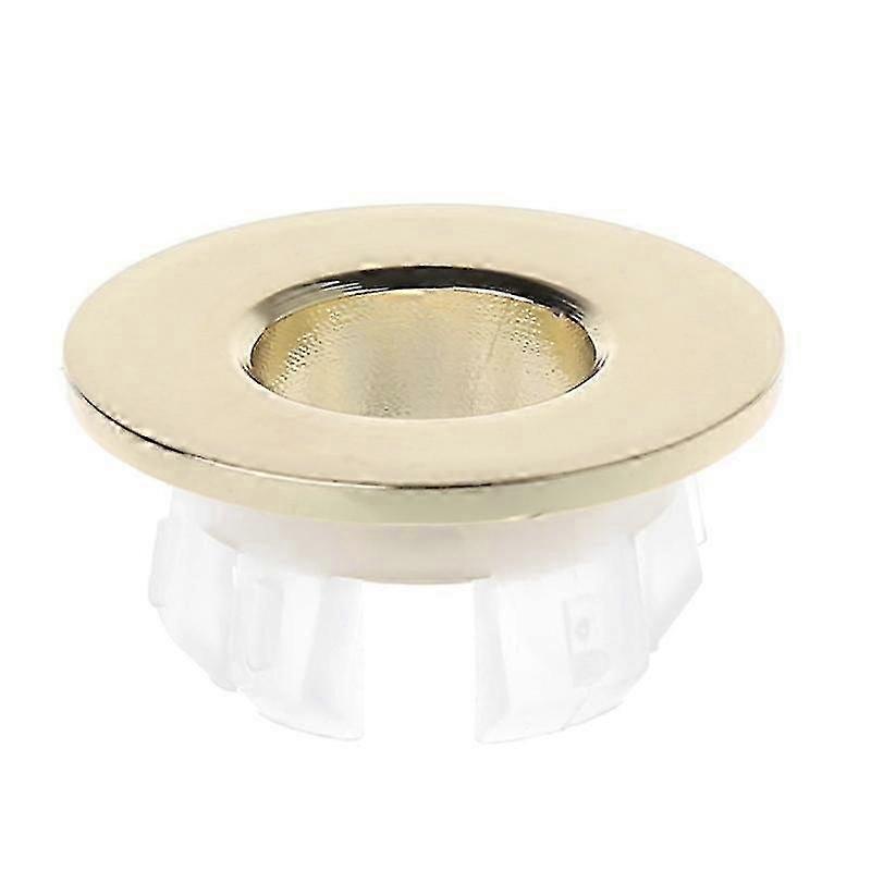 Round Hole Caps for Bathroom Kitchen Sink Basin Trim Overflow Ring Insert