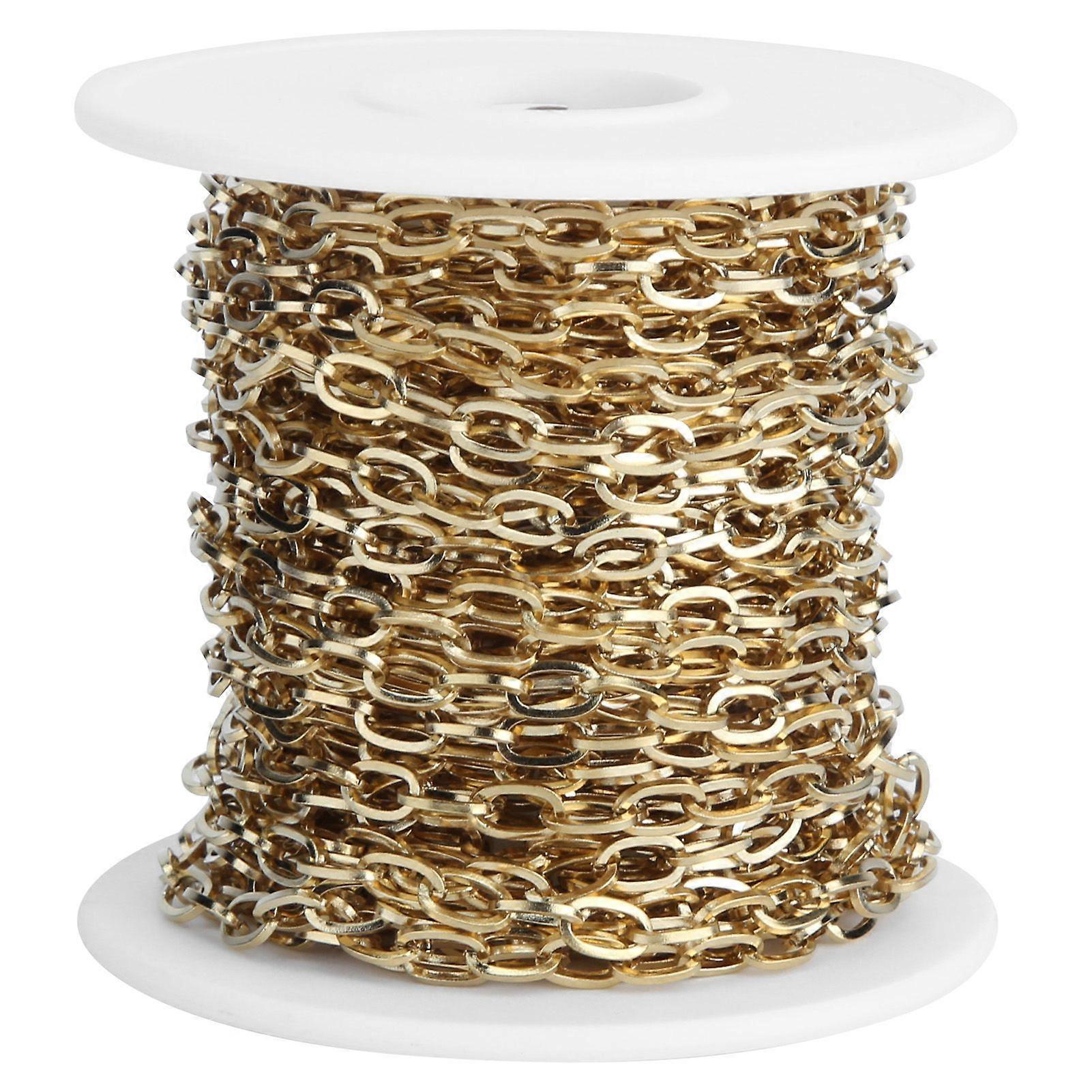 2025 Ultimo modello 304 Catene in acciaio inossidabile Catene a maglie Collana Extender