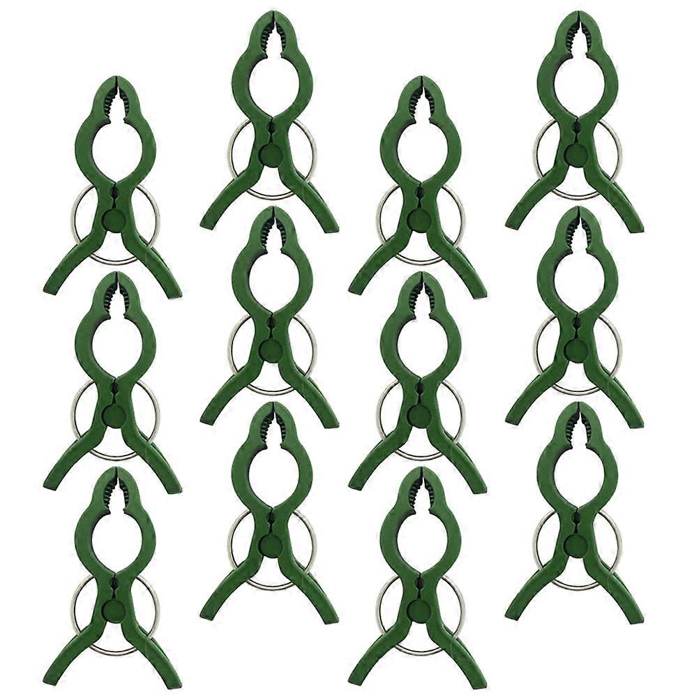 25pcs Plastic Garden Plant Fixing Clips for Art and Gardening