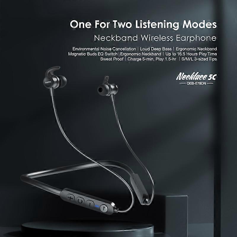 Neck Earphone oraimo OEB-E78DN Black