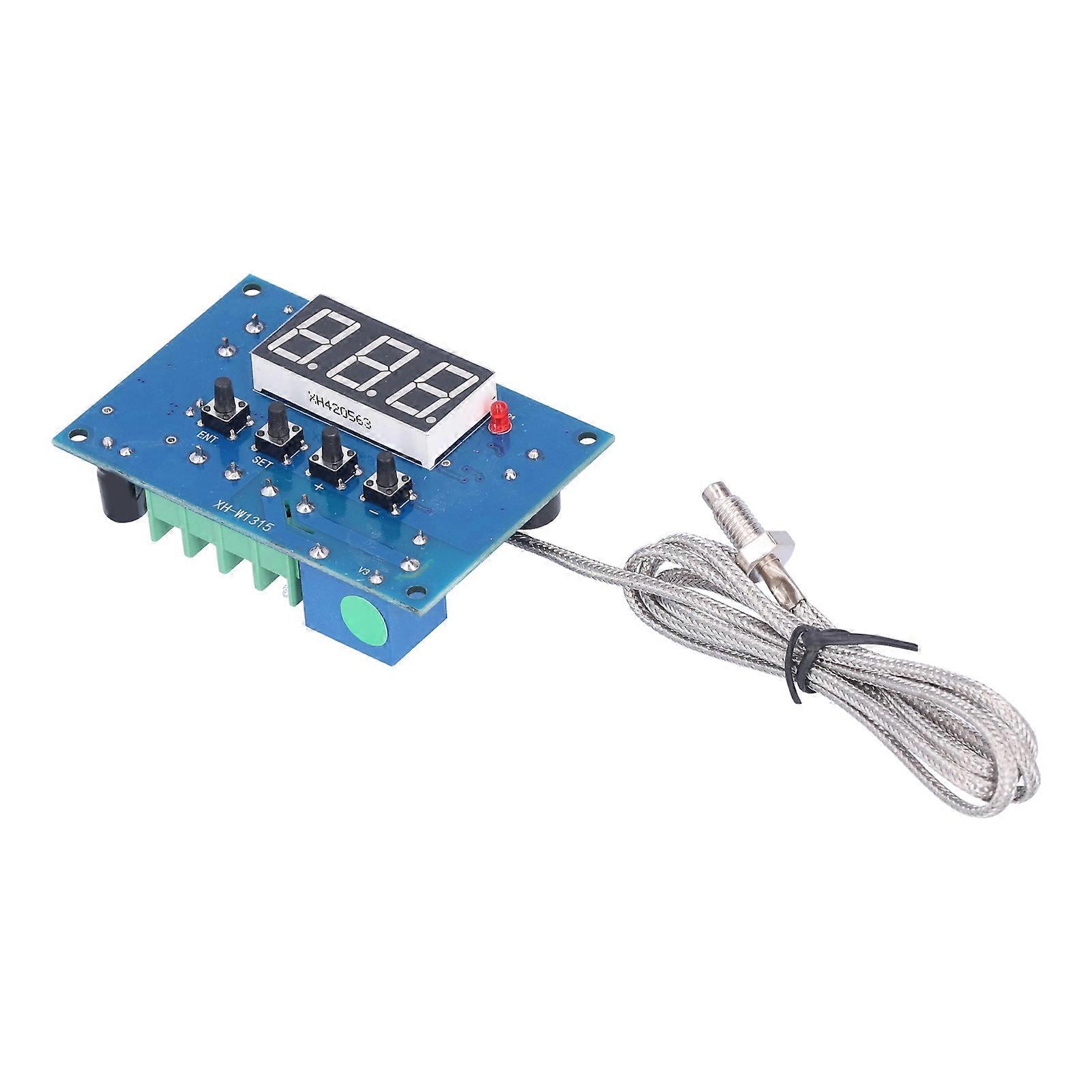 Temperature Controller Board Microcomputer Control K Type Thermocouple Probe Thermostat