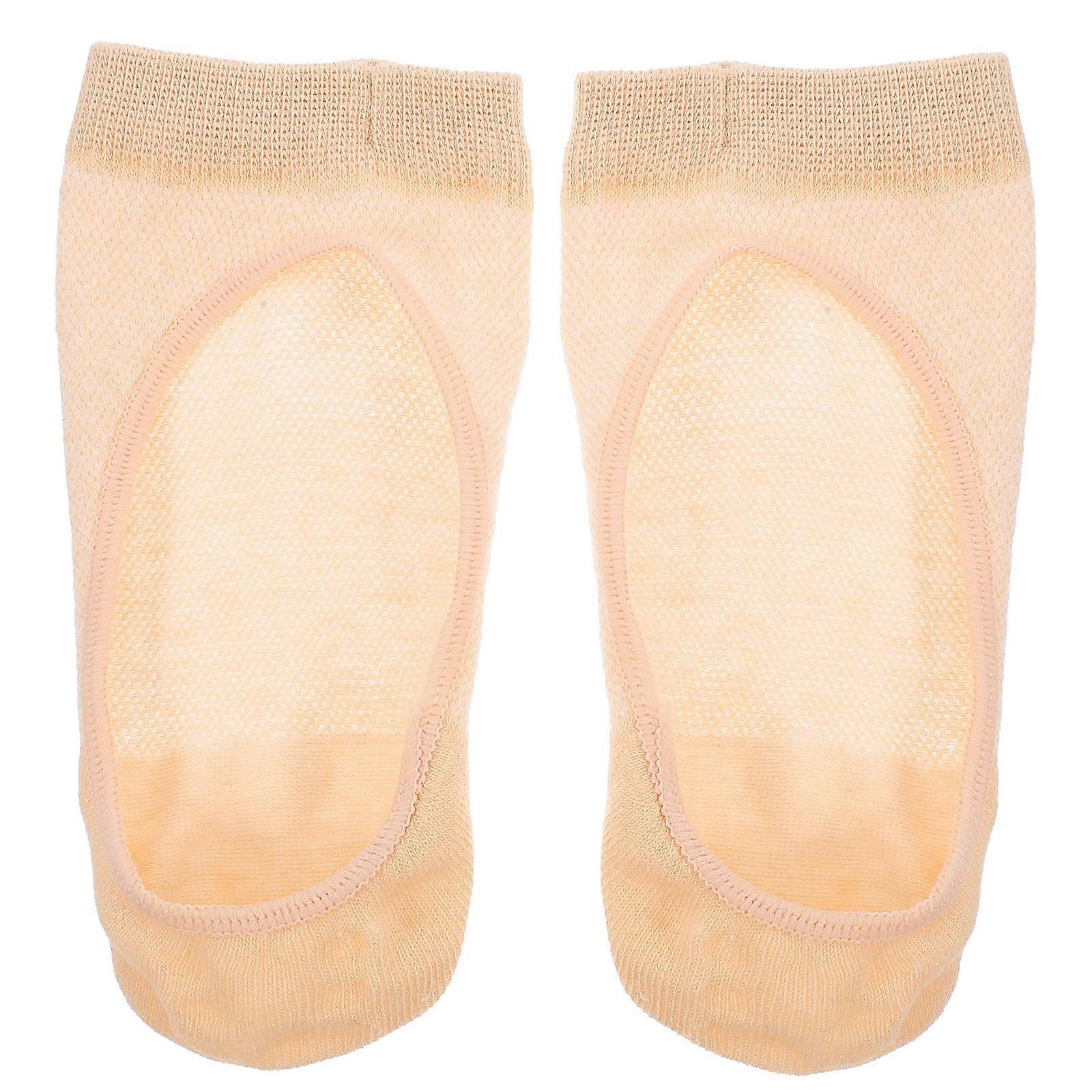 Full Open Toe Socks Two Toed Socks Barre Socks Elastic Soft Comfortable 1Pair