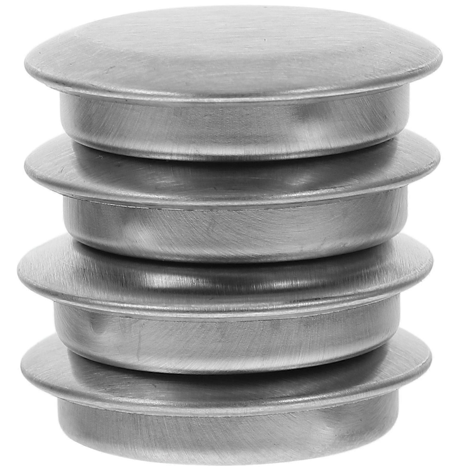 Stainless Steel Sink Hole Covers Decorative Tap Hole Caps for Kitchen Faucets Durable, Versatile Design, Easy Installation, Debris Protection