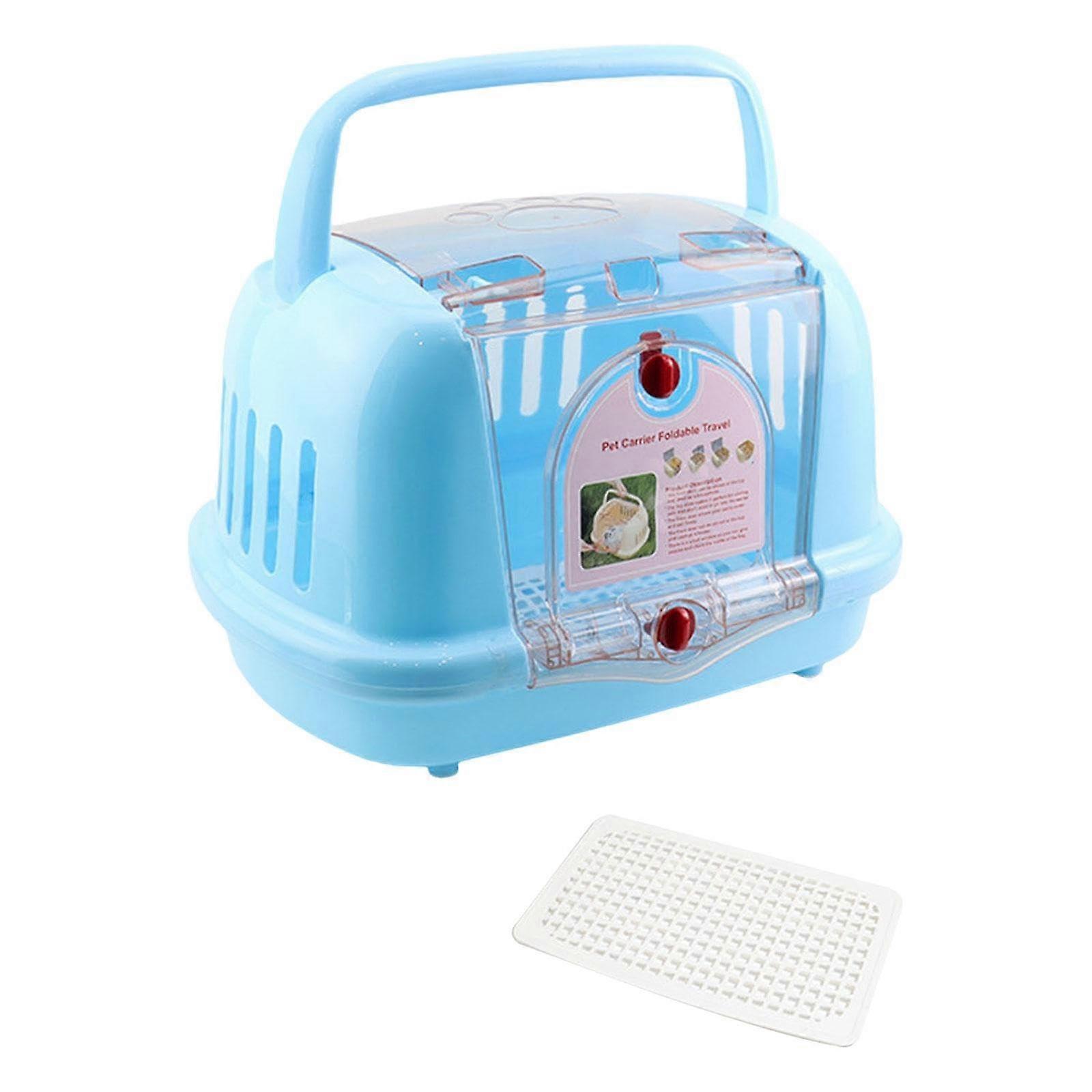 Airbox Travel Pet Carrier for Small to Medium Dogs and Cats, Airline Approved, Blue, Durable and Comfortable
