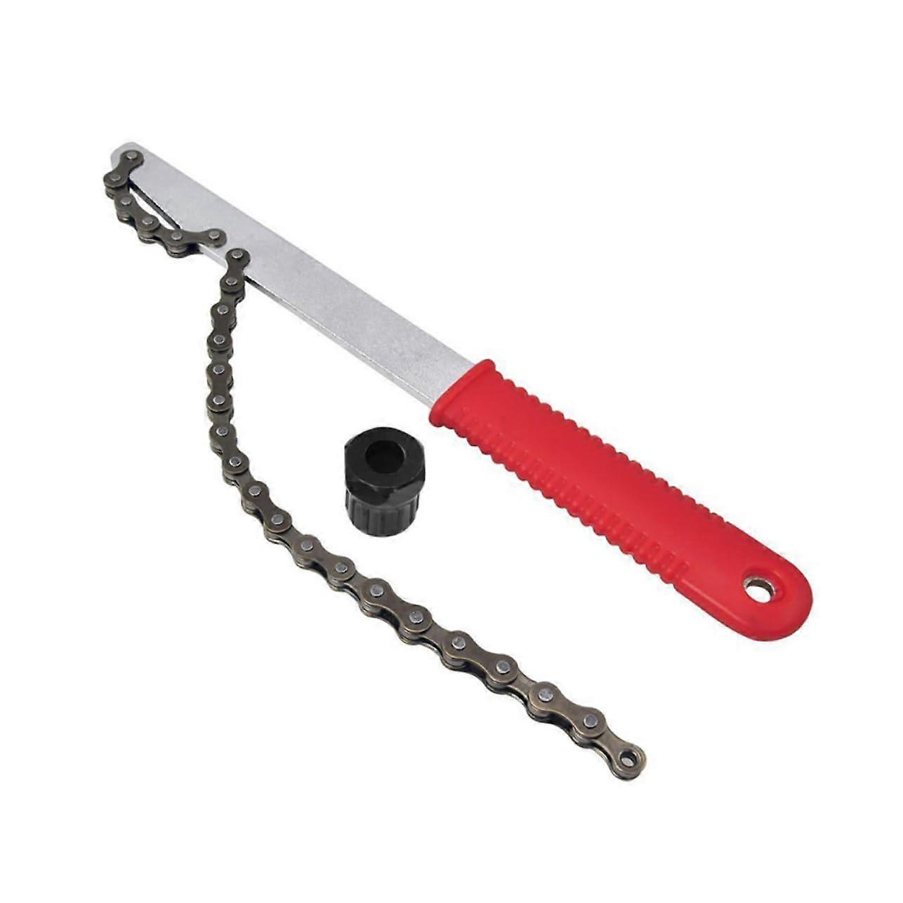 3-in-1 Crank Puller Bicycle Repair Tool Set with Chain Rivet Tool and Freewheel Remover for Multi-Speed Bikes