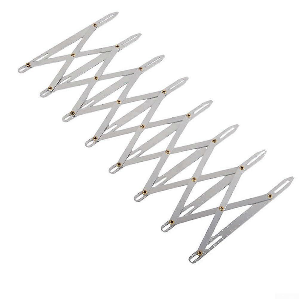 Sewing Gauge Aluminum, Buttonhole Spacing Guide, Quilt Button Tool, Even Buttonhole Spacing for Craft Folds