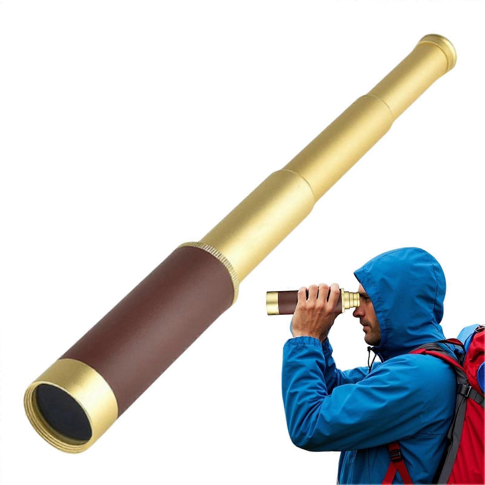 Handheld Monocular Telescope, Definition Lens for Bird Watching, Travel, Camping