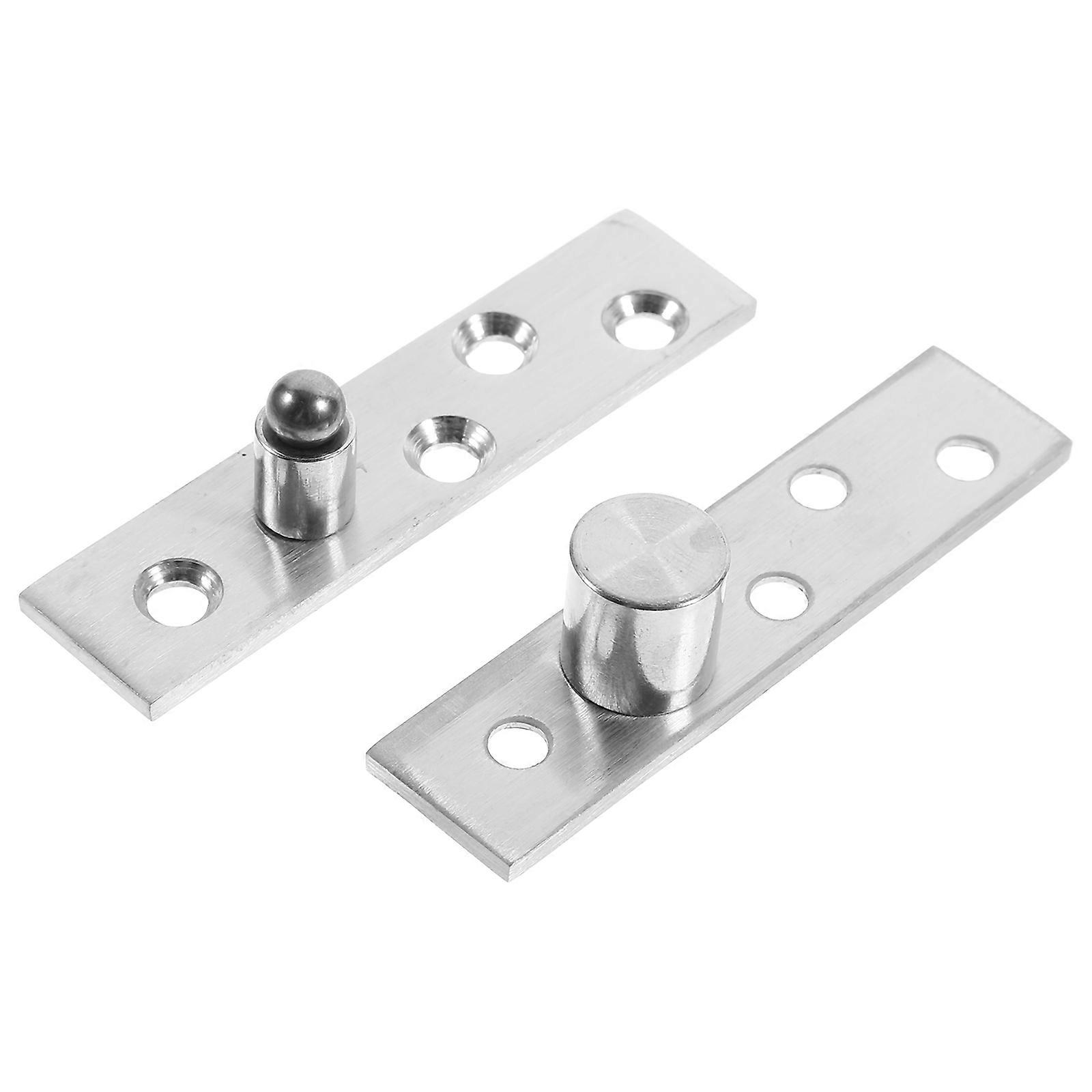 Stainless Steel Concealed Pivot Hinge Set – Durable Rotation Hinge for Small Doors with Easy Installation and Modern Design