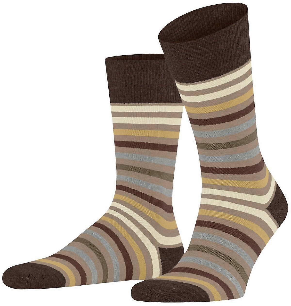 Falke Tinted Stripe Socks - Country Beige