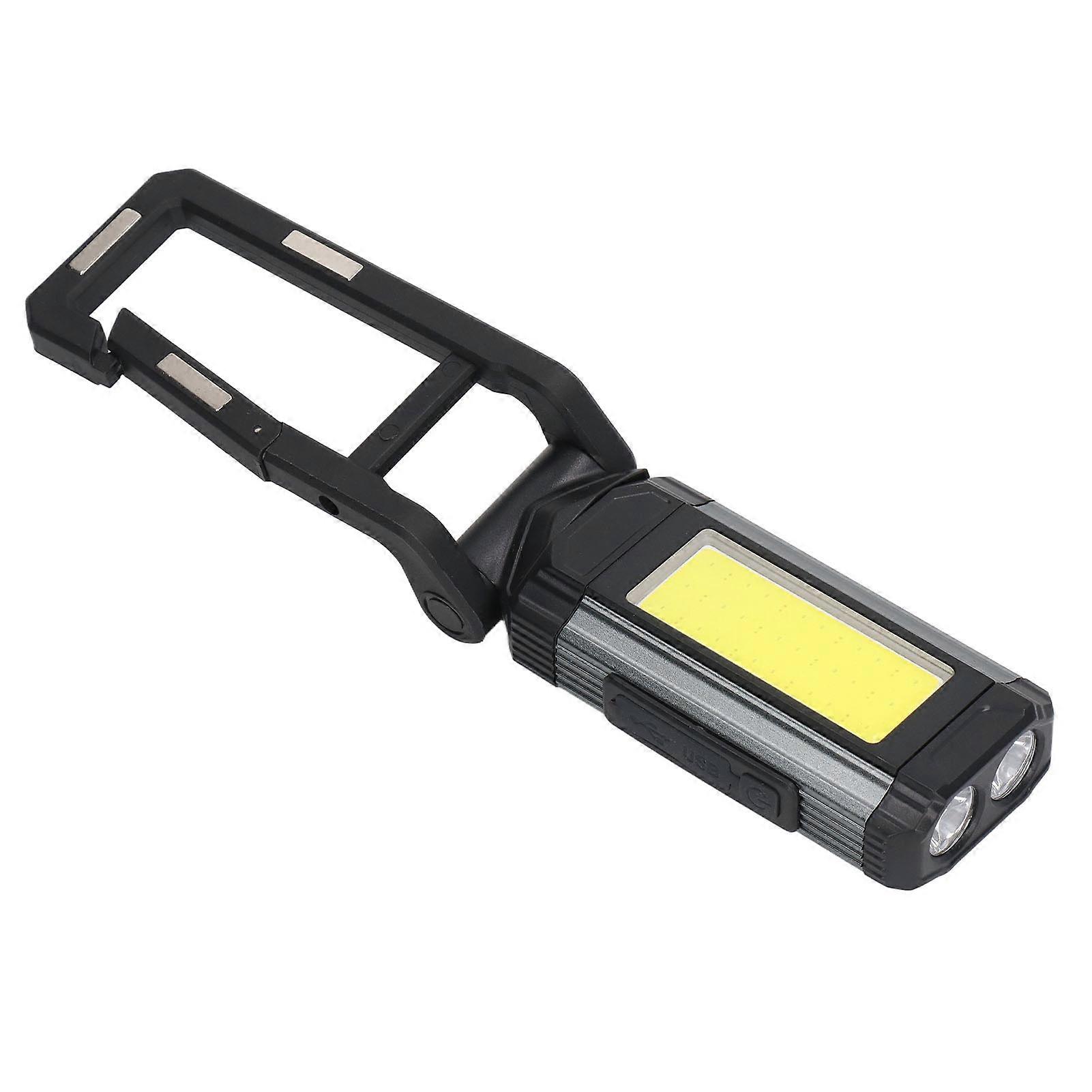 COB Work Light Magnetic USB Rechargeable LED Flashlight Camping Light Dimming Light Torch