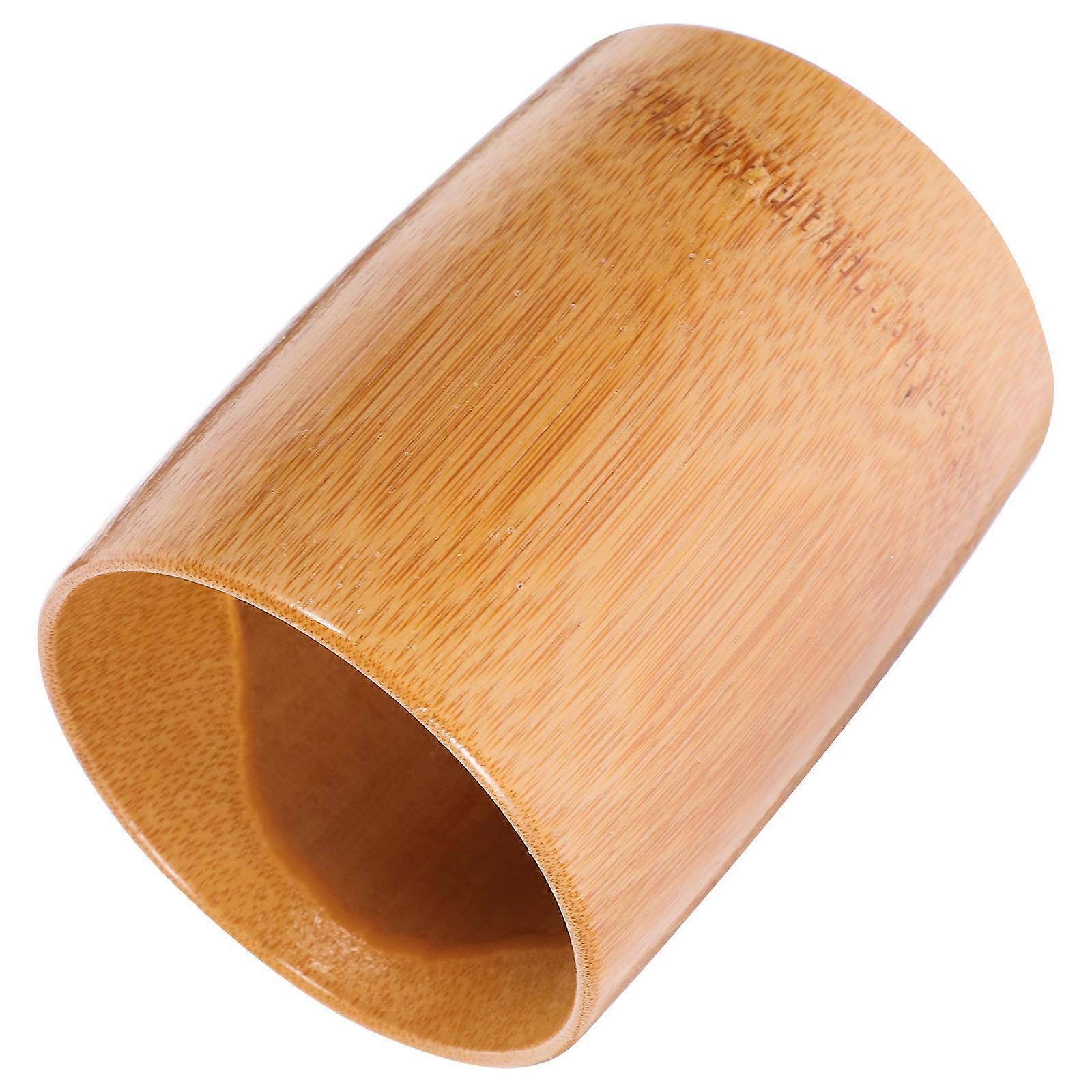 Khaki Bamboo Rice Measuring for Kitchen Use Wear Resistant Accurate Standard Size 1