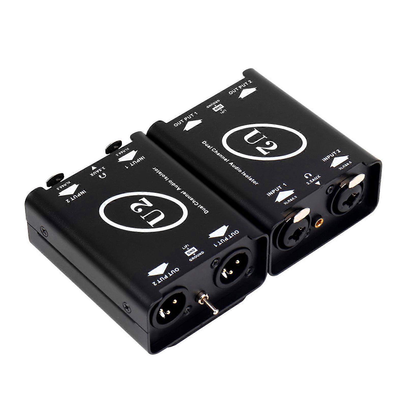 プロフェッショナル 3.5mm ノイズアイソレータアンプノイズフィルタ、カーサウンドホームカーノイズサプレッサーレデューサーアクセサリマルチカラー用