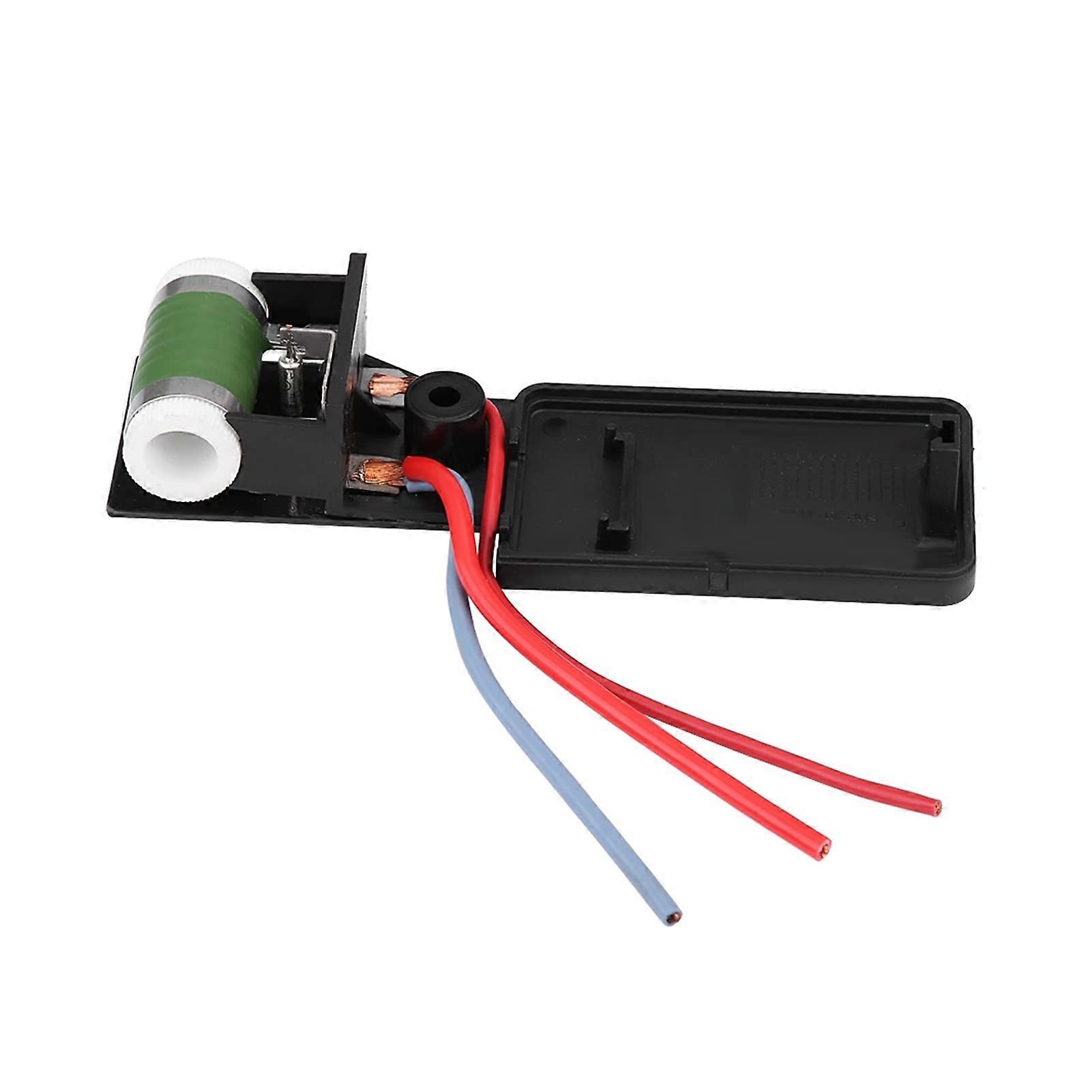Black car engine cooling fan motor resistor for Mini compatible with Cooper R50 R52 R53 20032008 radiator