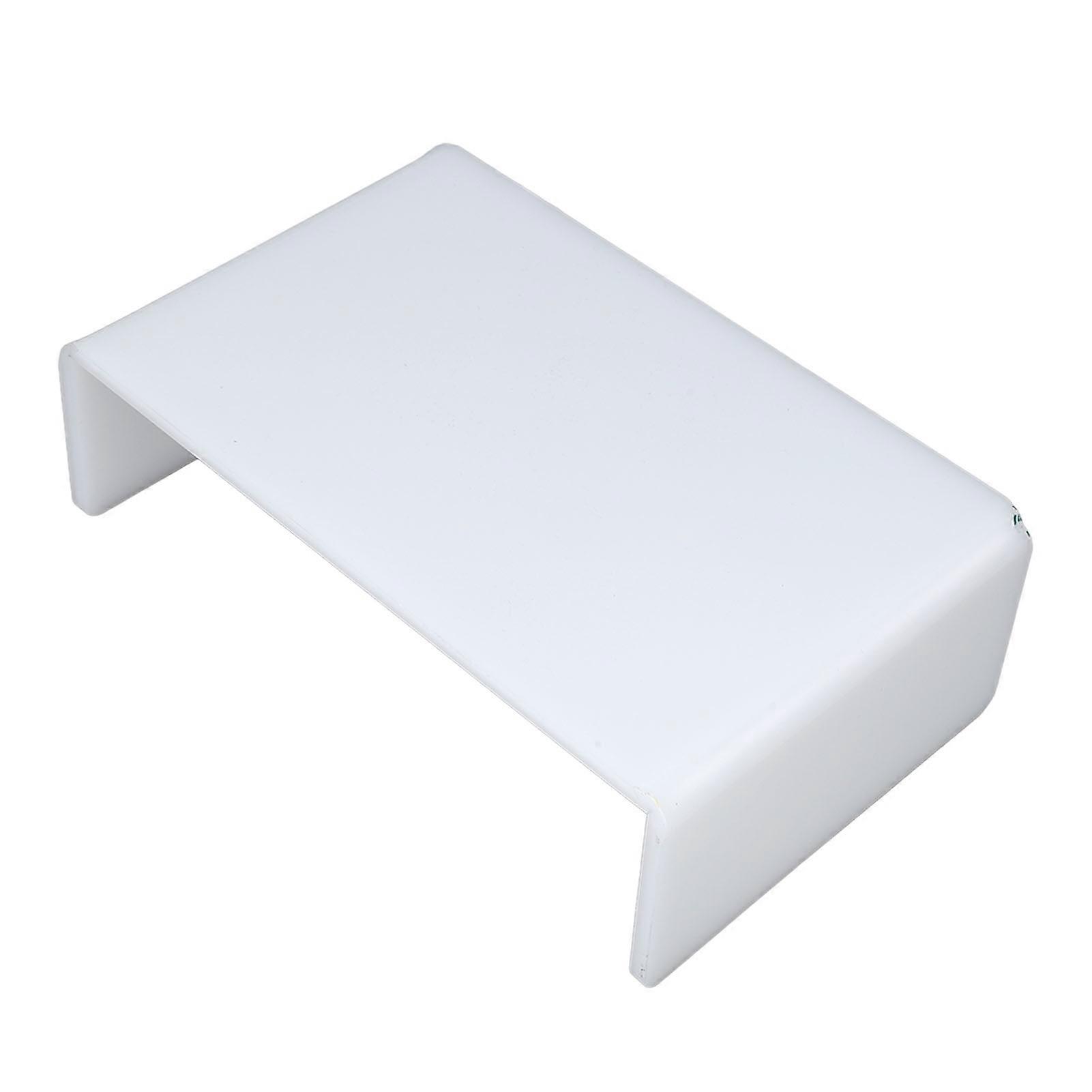 Acrylic Elevated Shelf for Desktop Smoothing Edges Easy Cleaning Acrylic Elevated Rack for Computer Monitors Dental Use