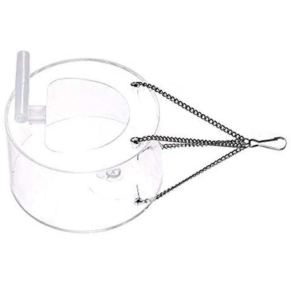 Clear Window Bird Feeder for Outdoor Hanging with Acrylic Material
