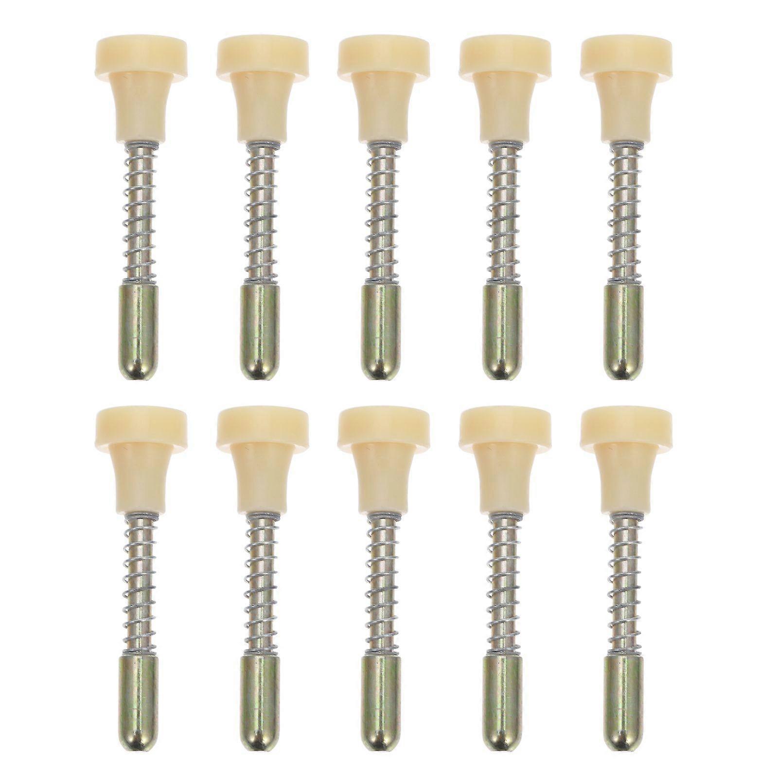 10Pcs Window Screen Plunger Latches Window Screen Frame Parts Window Screen Plunger Latches Spring Plunger Window Screen Plunger Pins Spring Pin Windo