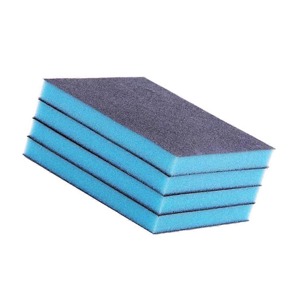 High Density Emery Sponge 4Pcs Ideal For Kitchenware Cleaning Perfect For Pot Washing Without Surface Damage