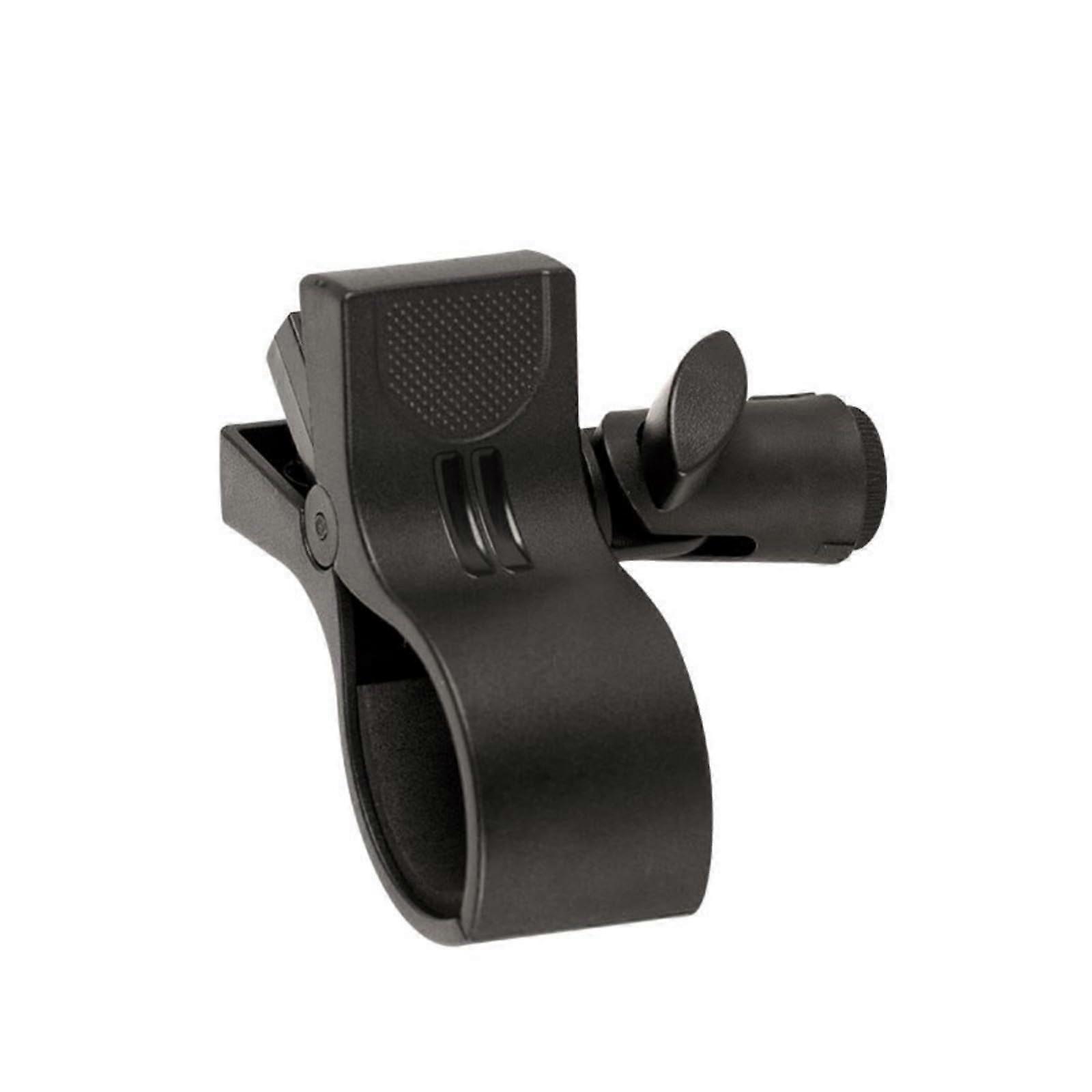 Adjustable Microphone Holder Stand Clip With Foam Protection And Strong Spring Clamp For Home Studios And Stage Black